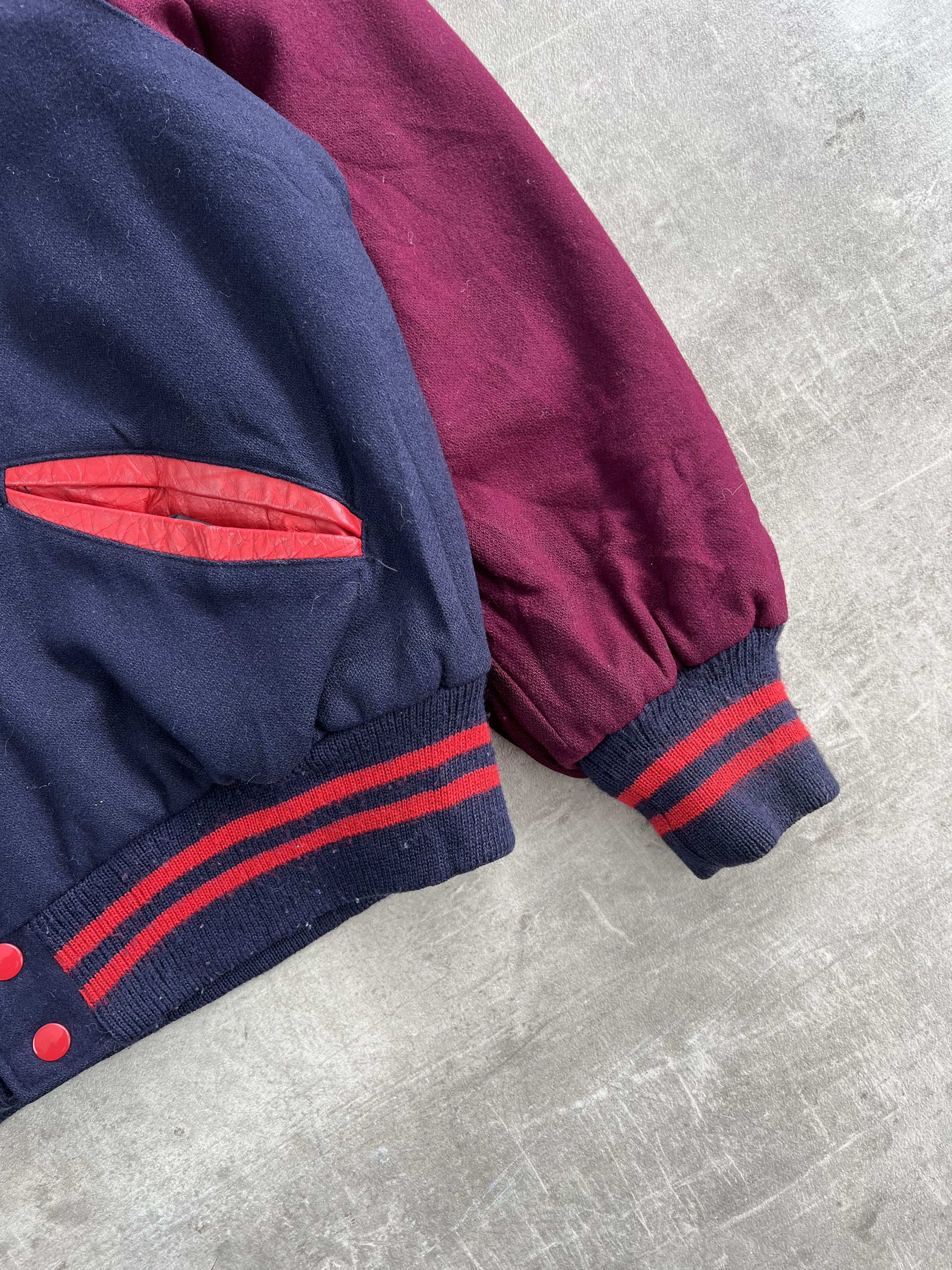 MLB × Vintage VARSITY JACKET WOOL CREEKS BASEBALL Size US M / EU 48-50 / 2 - 4 Thumbnail