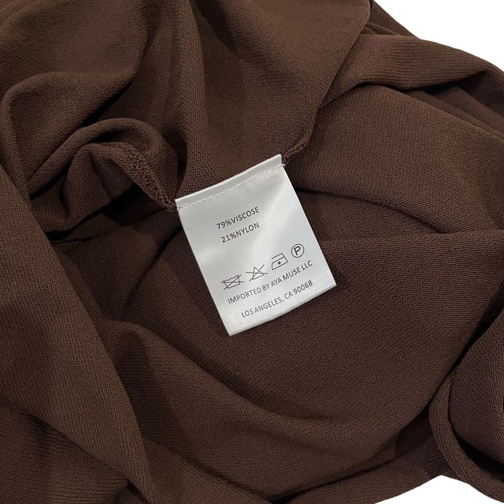 AYA MUSE Aya Muse Birch Dress in Chocolate Size L / US 10 / IT 46 - 11 Thumbnail