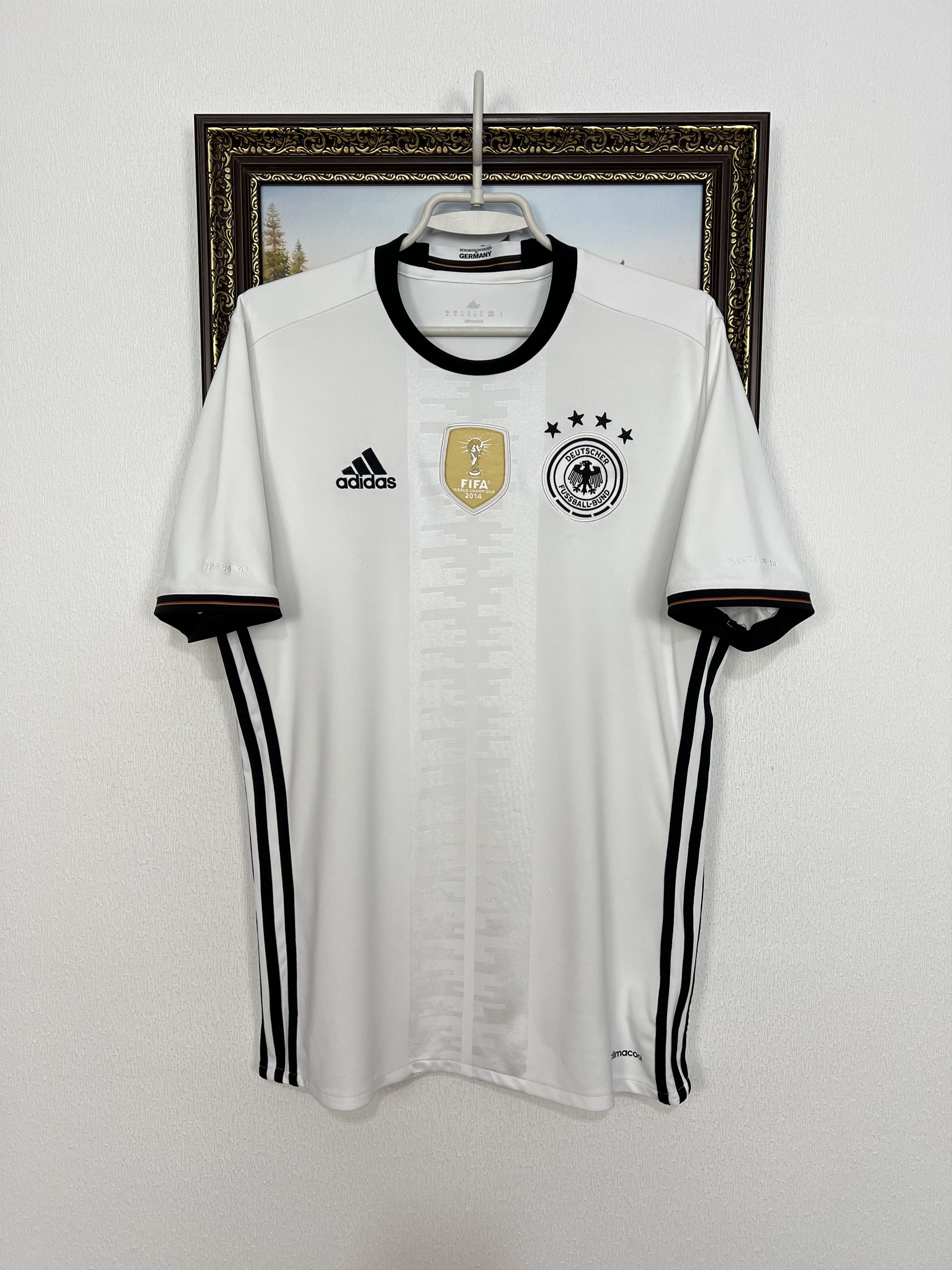 Adidas Germany football shirt 2016 Soccer Adidas Jersey Mens Trikot Size US M / EU 48-50 / 2 - 1 Thumbnail