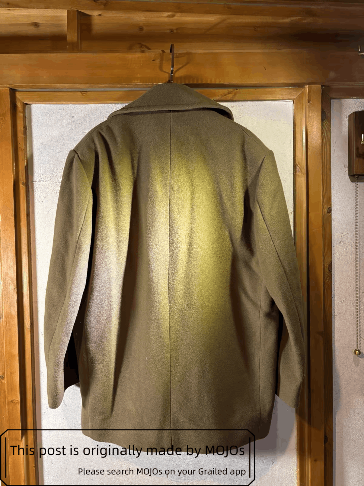 Lemaire Sz 50 Lemaire OS Wool Coat mojos572626 Size US M / EU 48-50 / 2 - 5 Thumbnail