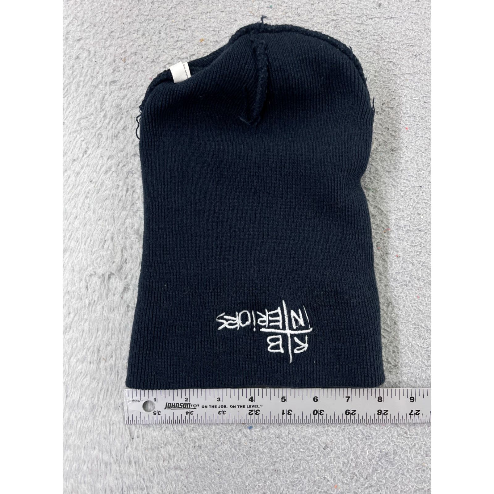 Port & Company R B Interiors Beanie Toque Adult One Size Blue Knit 100% Acrylic Furniture Store Size ONE SIZE - 4 Thumbnail