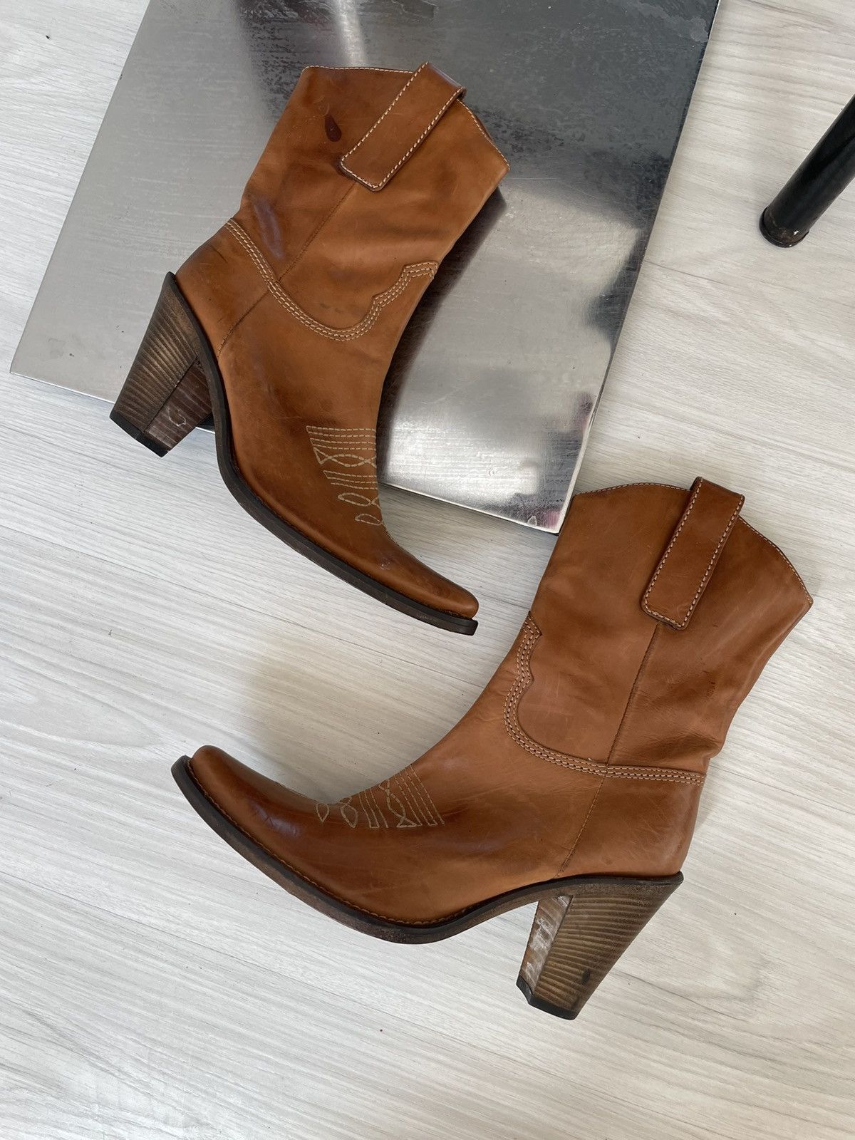 Vintage Alberto Gozzi boots Size US 8 / IT 38 - 17 Thumbnail