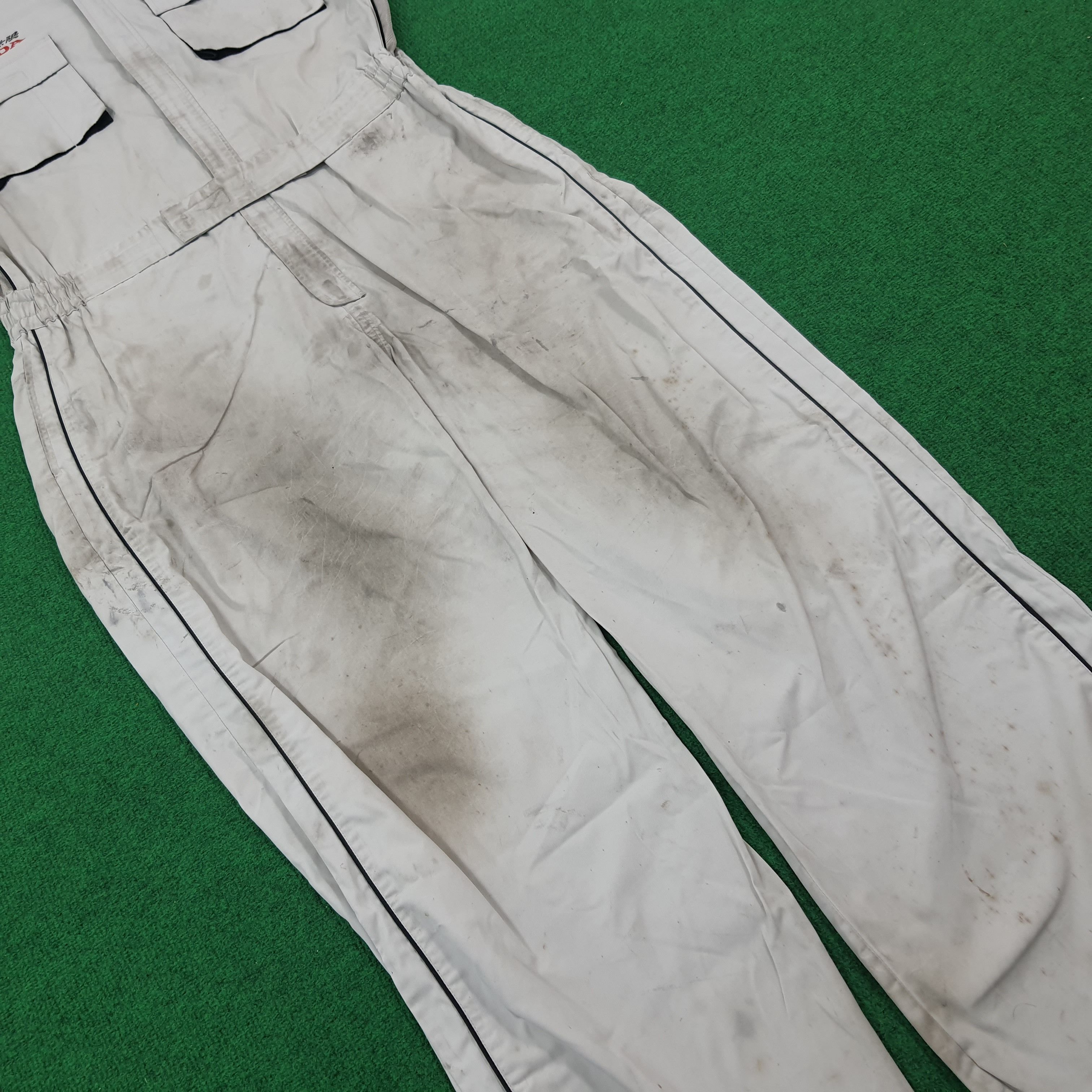 Japanese Brand × Vintage Vintage Mugen HONDA Japan Motorsports Racing Coverall Size US L / EU 52-54 / 3 - 9 Thumbnail