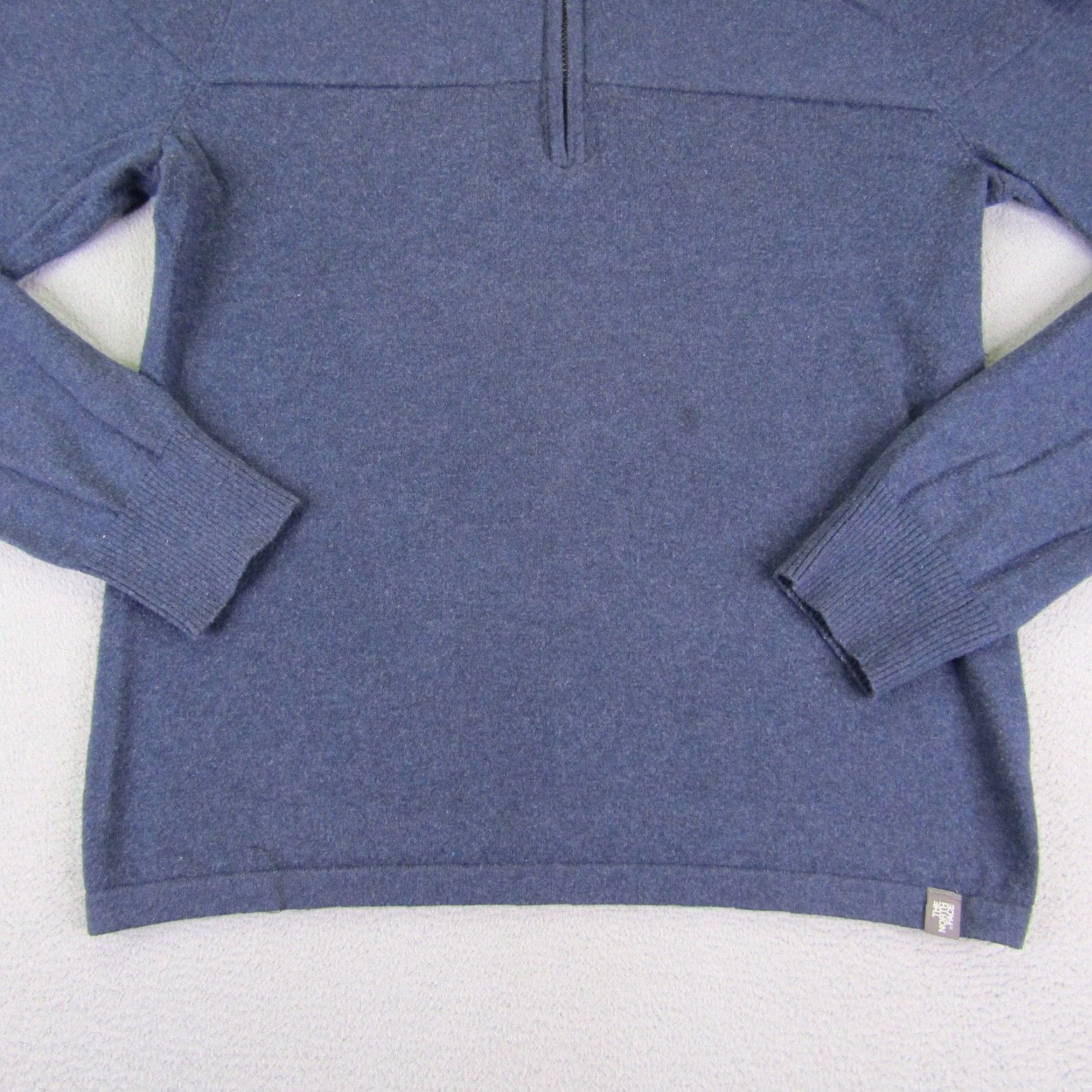 The North Face VINTAGE The North Face Mens Sweater Pullover 1/4 Zip Casual Outdoor Blue Small Size US S / EU 44-46 / 1 - 3 Thumbnail