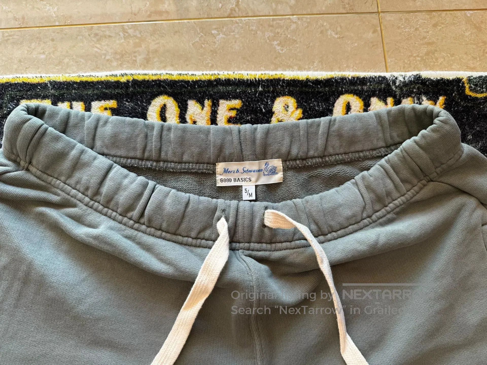 Merz B. Schwanen Merz b.Schwanen Green Sweatpants. Size US 28 / EU 44 - 3 Thumbnail