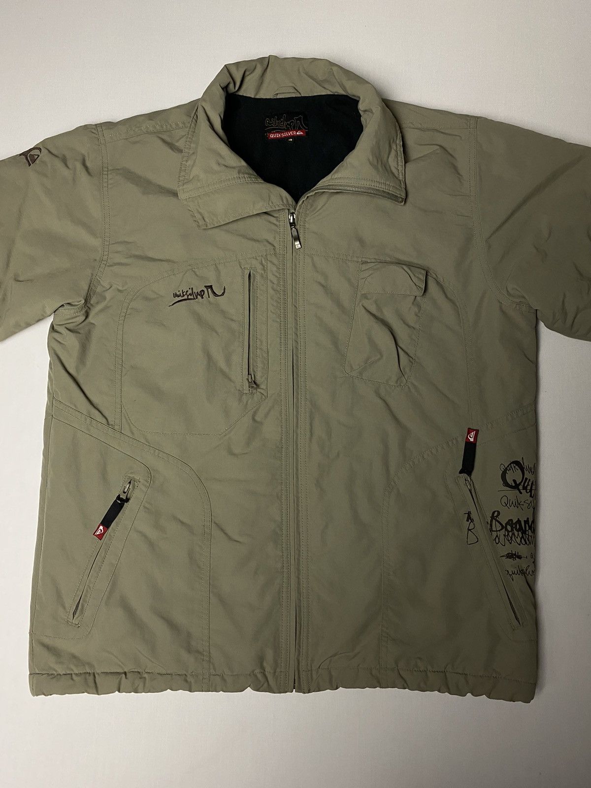 Quiksilver × Vintage Crazy Y2K Quiksilver jacket Size US M / EU 48-50 / 2 - 2 Thumbnail