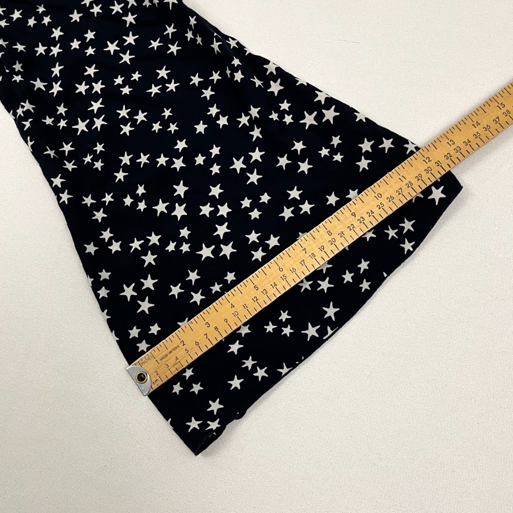 Vintage Lenni Blouse Women UK 8 / US 4 Black White Star Print Abstract Flared Tunic Womens Size S / US 4 / IT 40 - 7 Thumbnail