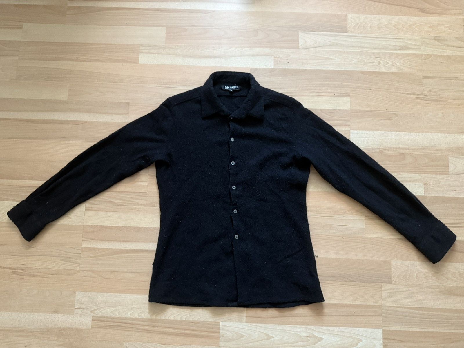 Raf Simons Raf Simons AW08/09 cashmere button up Size US M / EU 48-50 / 2 - 1 Thumbnail