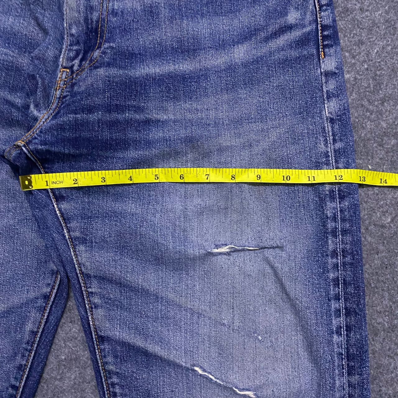 If Six Was Nine 💥Best Offer💥Vintage Levis 505 Distressed Denim Size US 34 / EU 50 - 4 Thumbnail
