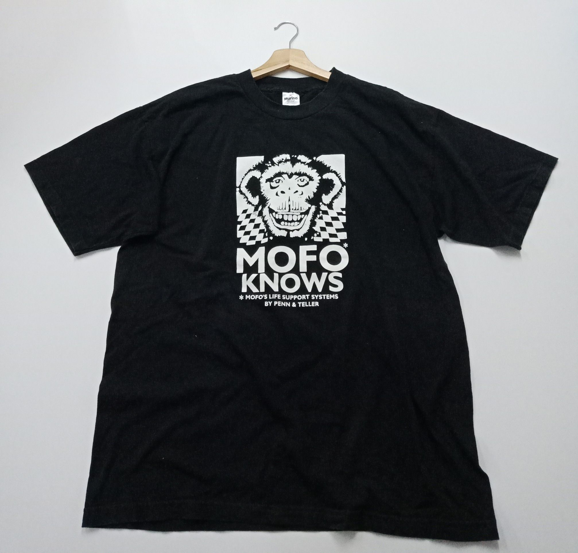 Vintage Mofo Knows By Penn & Teller #C Size US L / EU 52-54 / 3 - 1 Thumbnail