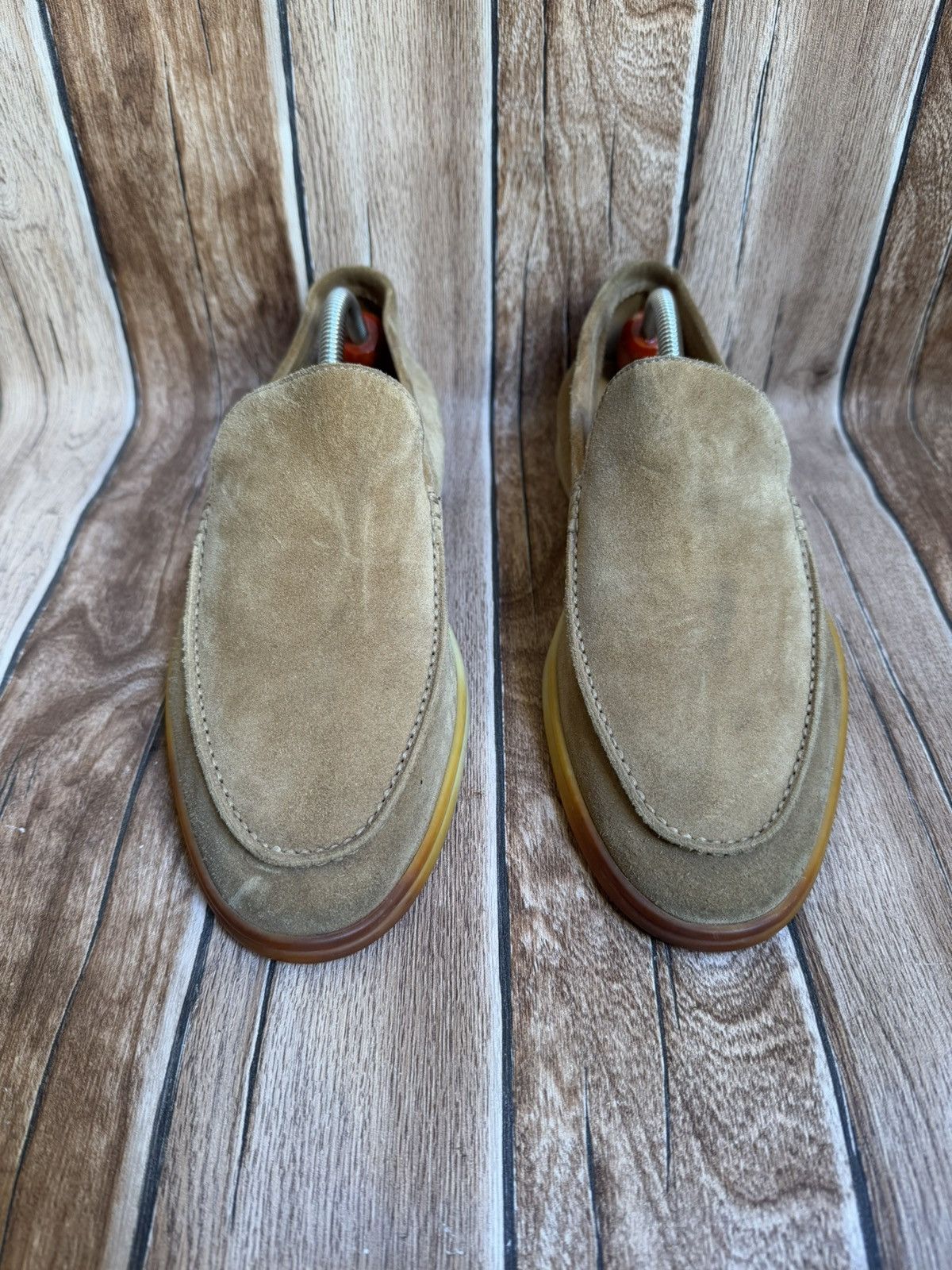 Loro Piana Summer walk suede loafers Size US 9.5 / EU 42-43 - 4 Thumbnail