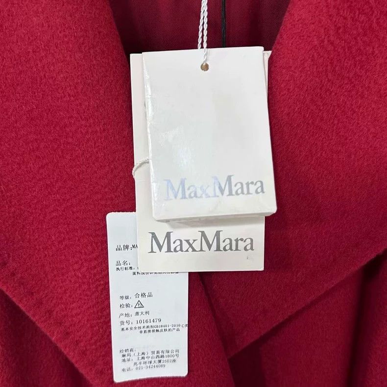 Max Mara Max Mara Red Long Coat Size XL / US 12-14 / IT 48-50 - 6 Thumbnail