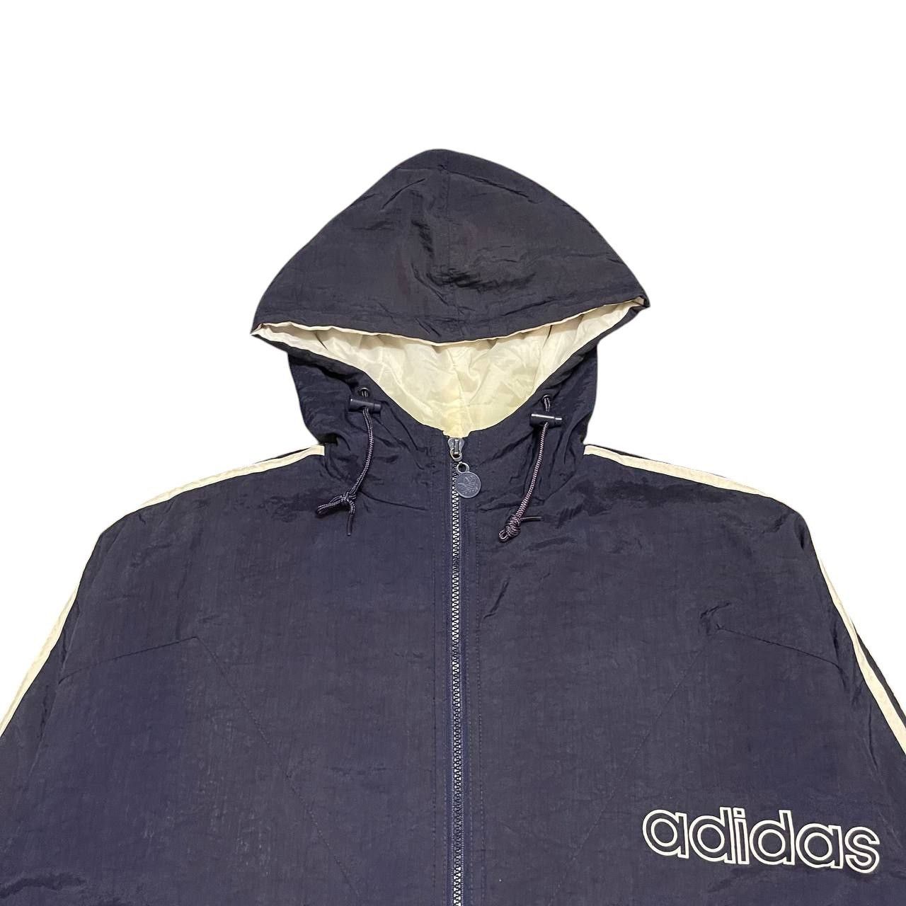 Adidas Vintage 90’s Adidas Hooded Zipper Jacket Size US M / EU 48-50 / 2 - 2 Thumbnail