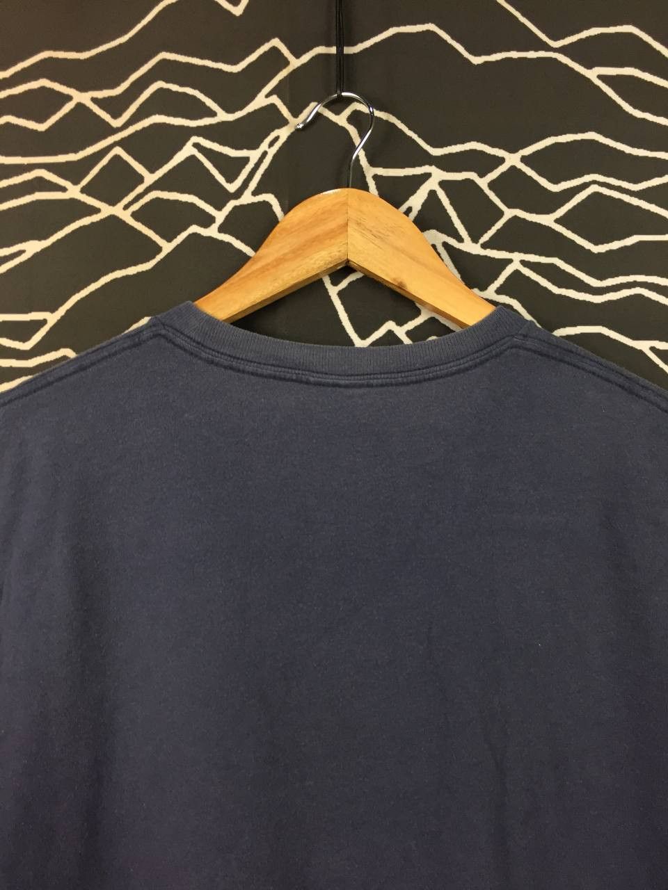 Abercrombie & Fitch Vtg Y2K Abercrombie & Fitch Navy Blue Athletics Tee Size US L / EU 52-54 / 3 - 6 Thumbnail