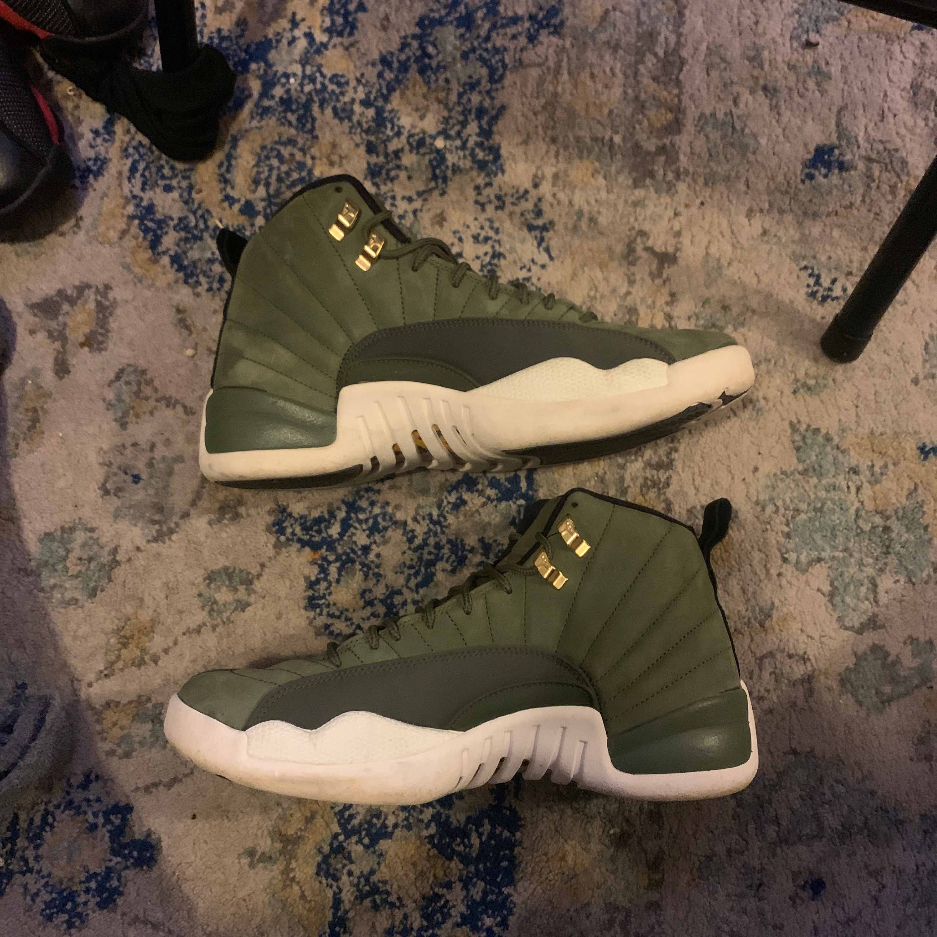 Cp3 Olive Retro 12 Air Jordan 12 Retro Olive Canvas
