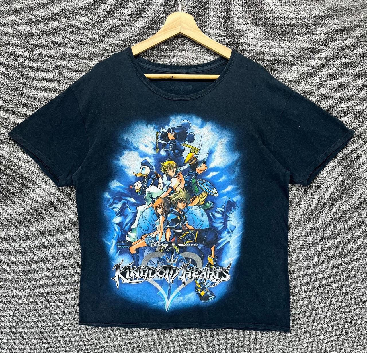 Disney Vintage Kingdom Hearts Disney Game Tee T Shirts Size US L / EU 52-54 / 3 - 1 Thumbnail