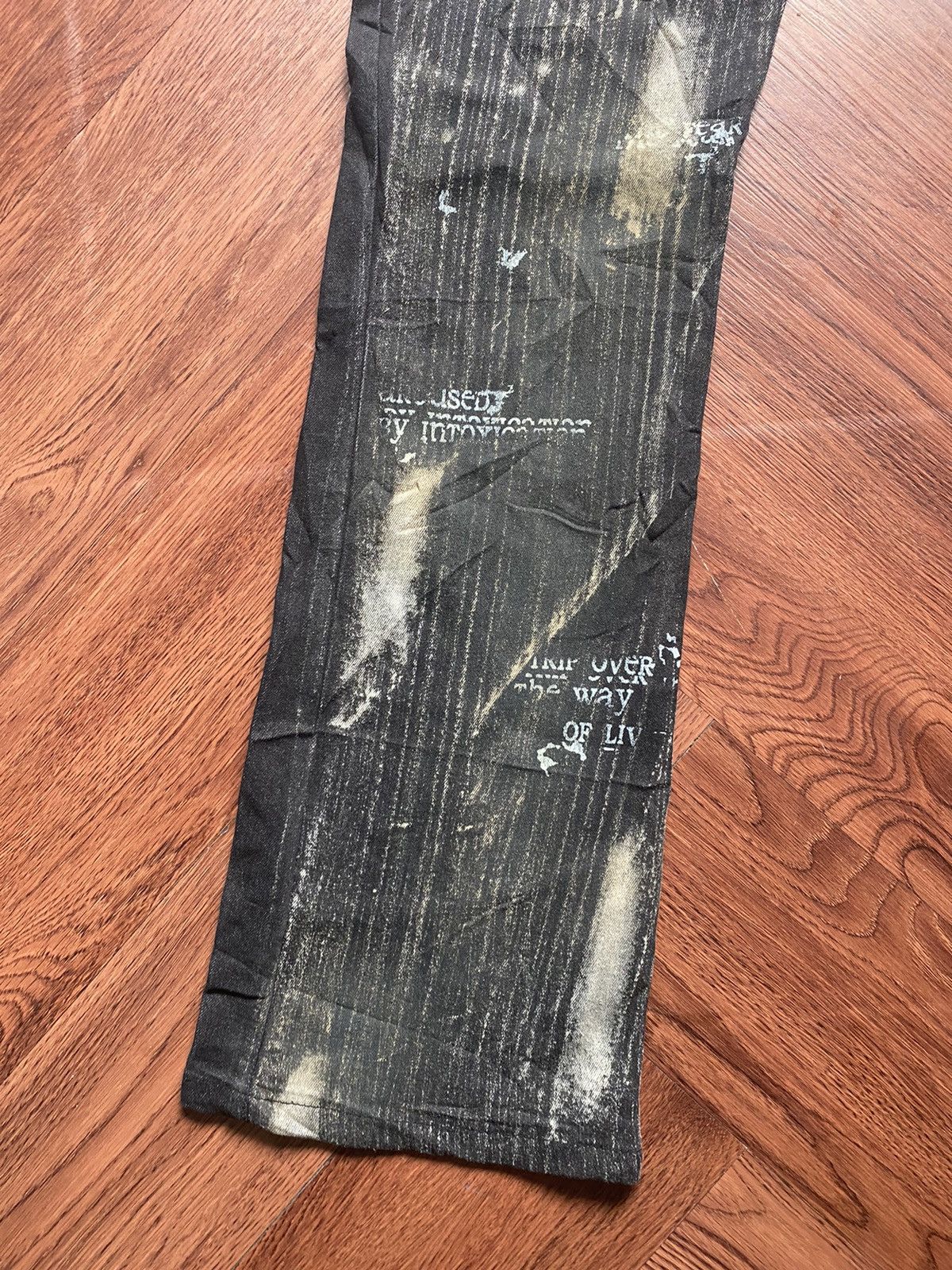 If Six Was Nine Rusty Fullprint Flare Pants Size US 28 / EU 44 - 5 Thumbnail