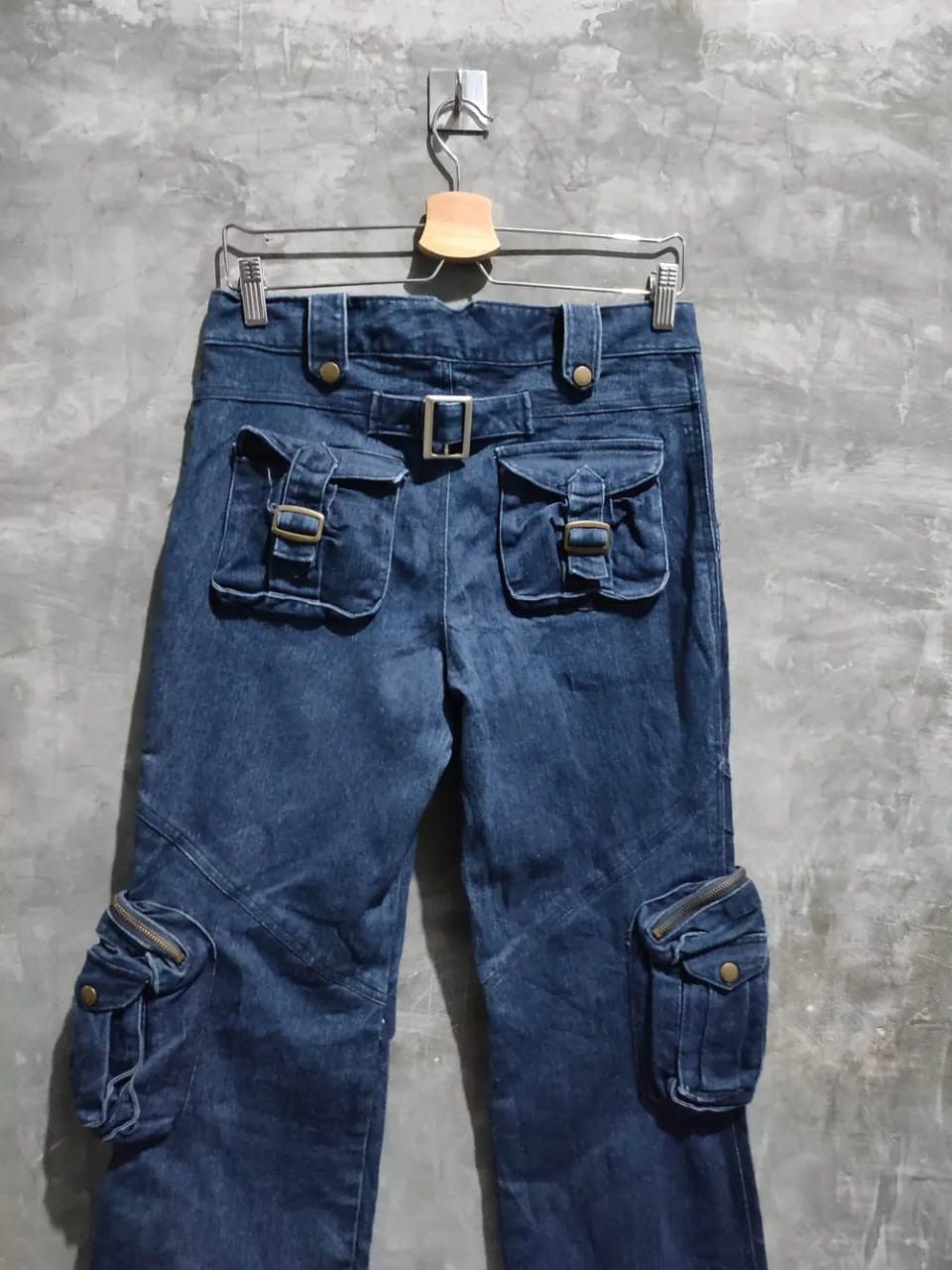 Japanese Brand Dalin Multipocket 3D Pocket Cargo Pants release hem Size 30" / US 8 / IT 44 - 6 Thumbnail