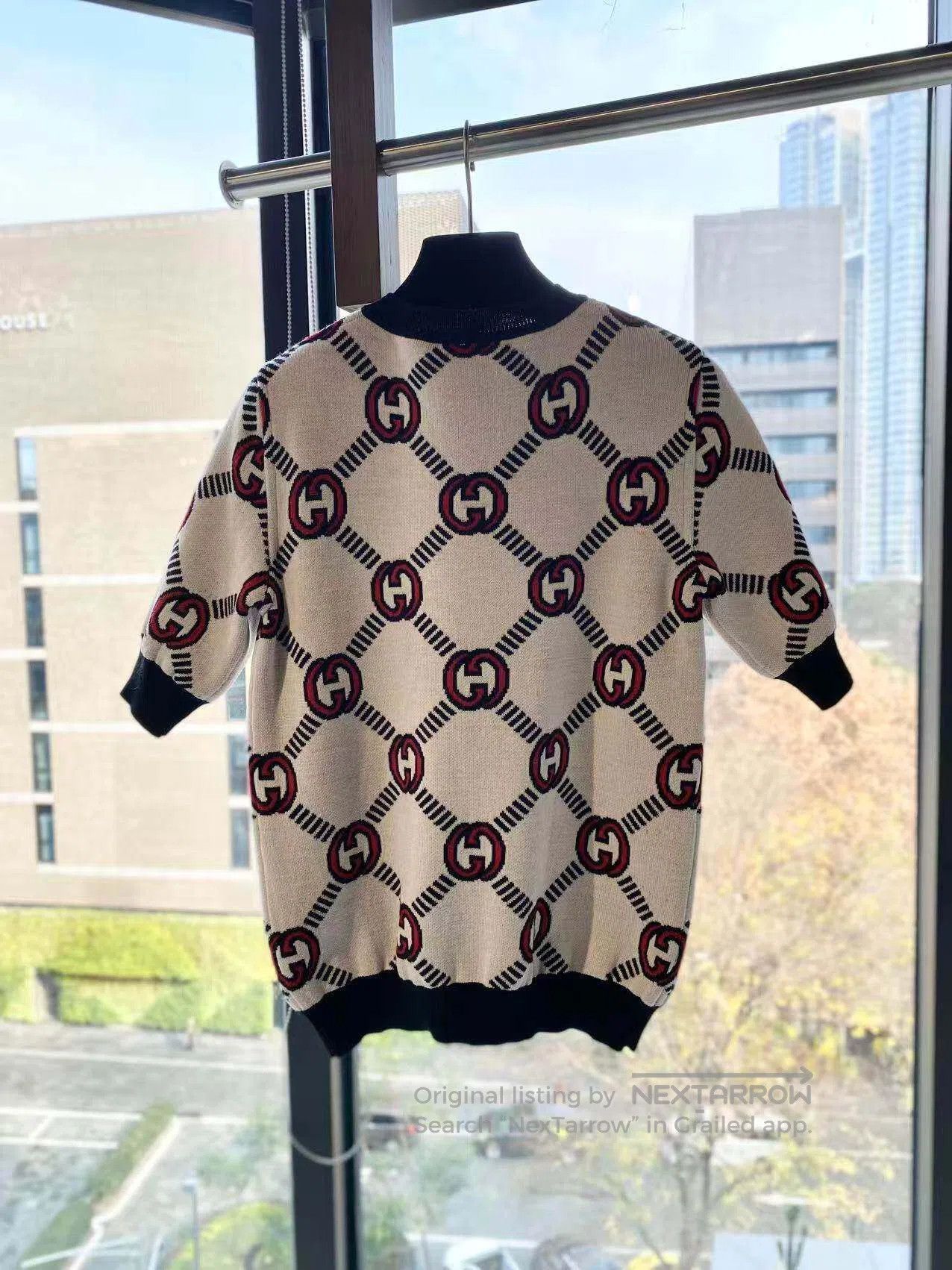 Gucci Guicci The old flower is full of prints, and the knitted s Size XS / US 0-2 / IT 36-38 - 3 Thumbnail