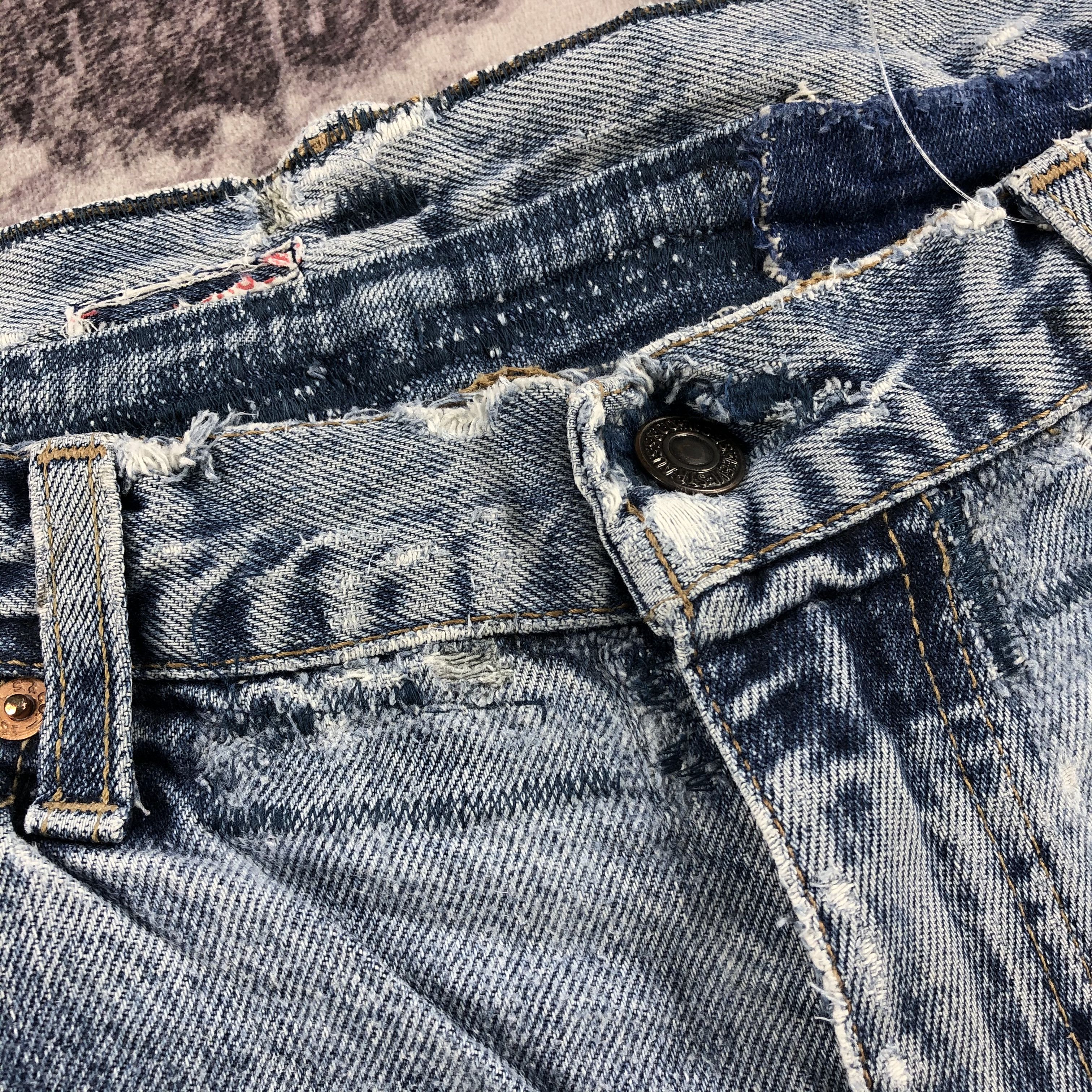 Levi's × Vintage Vintage 90s Blue Wash Levis 521 Jeans-JM2622 Size US 35 - 10 Thumbnail