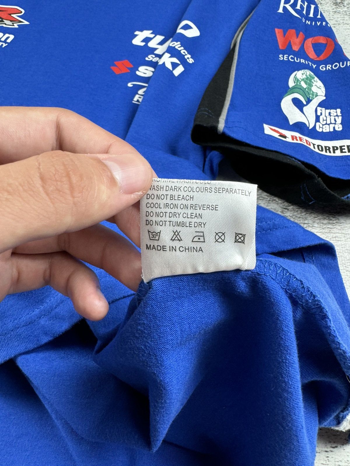 Other Suzuki Collection Tyco Motul LeoVince Blue T Shirt Size US L / EU 52-54 / 3 - 12 Thumbnail