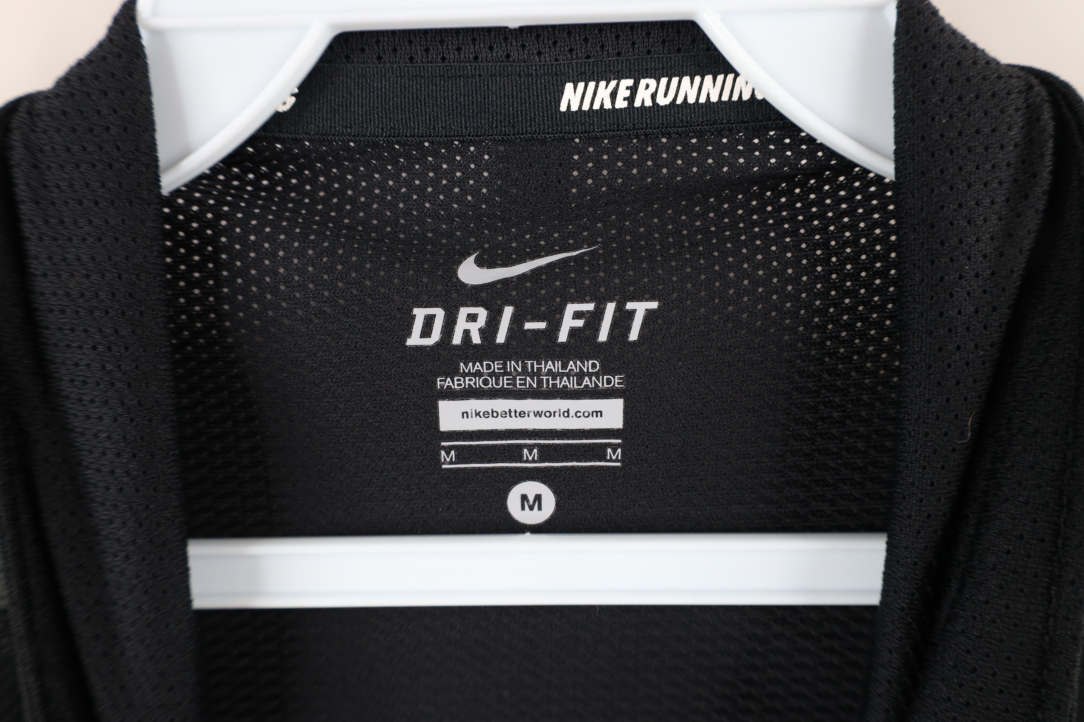 Nike × Vintage Nike Running Swoosh Lightweight Half Zip Pullover Top Black Size US M / EU 48-50 / 2 - 6 Thumbnail