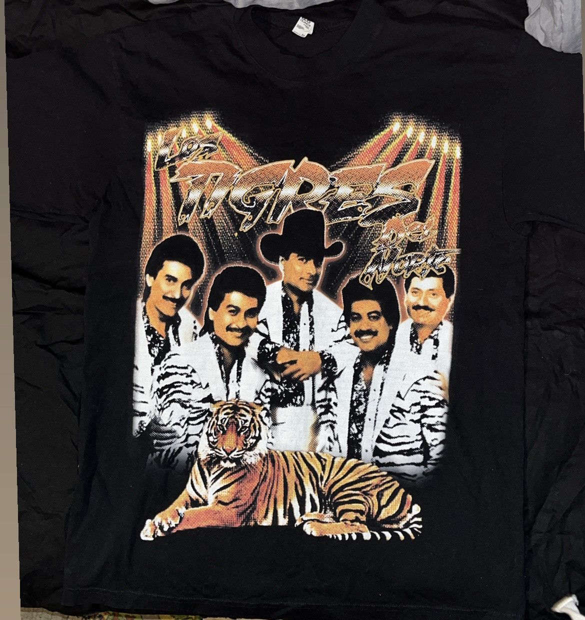 Vintage Los Tigres del Norte heavyweight tee medium Size US M / EU 48-50 / 2 - 1 Thumbnail