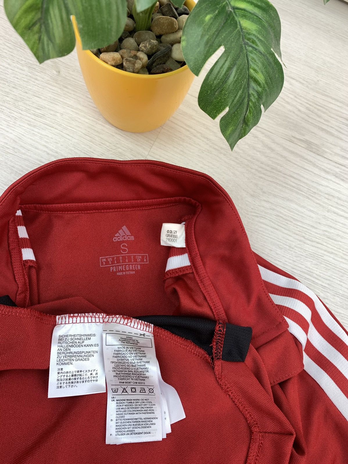 Adidas Adidas FC Arsenal 2021-2022 Half-Zip Training Jacket Size S Size US S / EU 44-46 / 1 - 10 Thumbnail