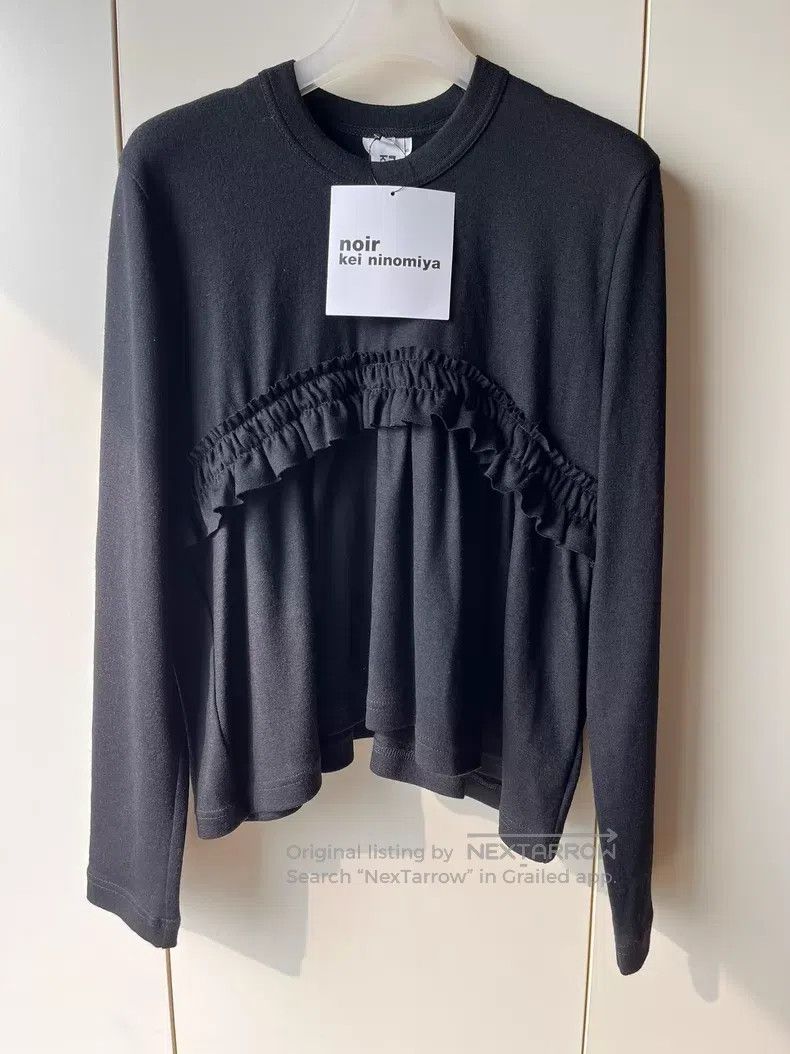 Comme des Garcons Comme Des Garcons Ruffled knitted sweater Size XS / US 0-2 / IT 36-38 - 1 Thumbnail