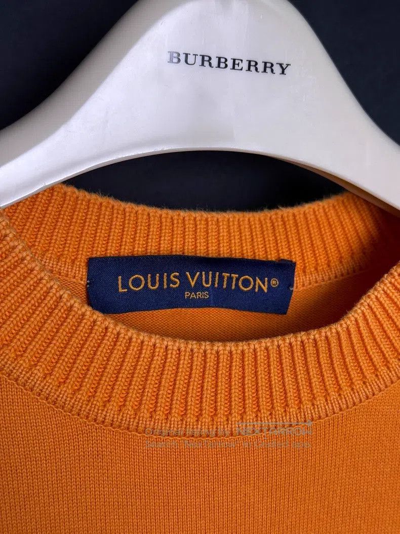 Louis Vuitton Louis Vuitton Orange Pin Embroidered Short Sleeve T-Shirt Size US XS / EU 42 / 0 - 3 Thumbnail