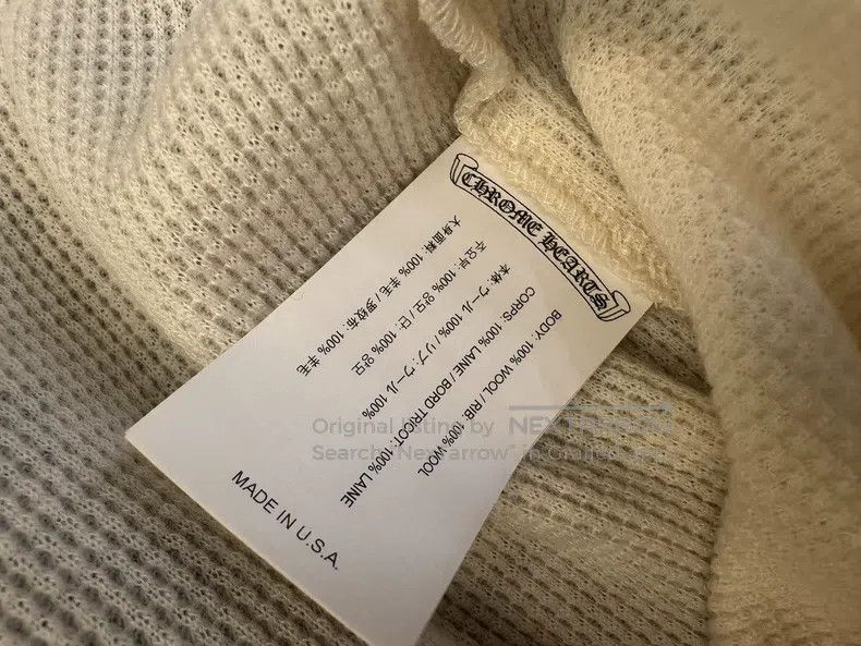 Chrome Hearts CHROME HEARTS Size XL Waffle long sleeve Size US XL / EU 56 / 4 - 5 Thumbnail