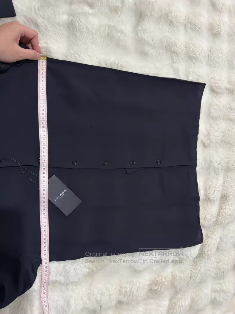 Saint Laurent Paris Saint Laurent Paris size 38 Solid Color Shirt Size S / US 4 / IT 40 - 8 Thumbnail