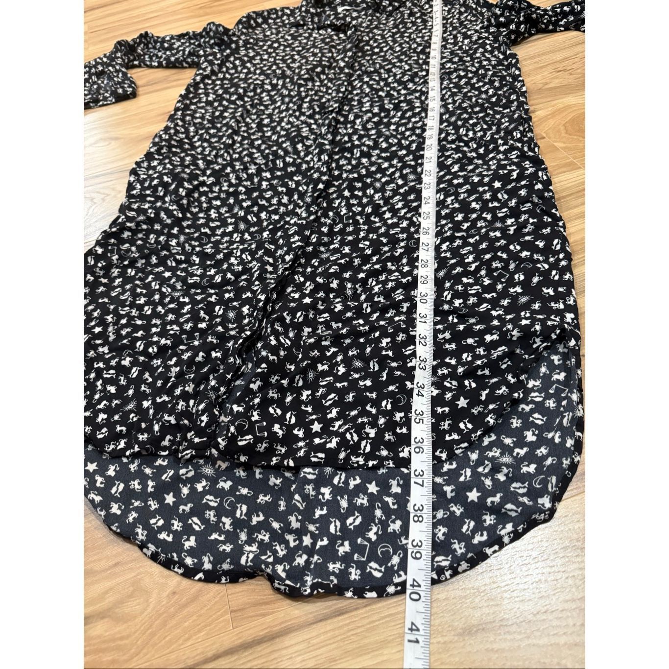 Samsoe Samsoe Samsoe Samsoe Dress Stella Shirt Dress Dark Sky Zodiac Horos Size S / US 4 / IT 40 - 7 Thumbnail