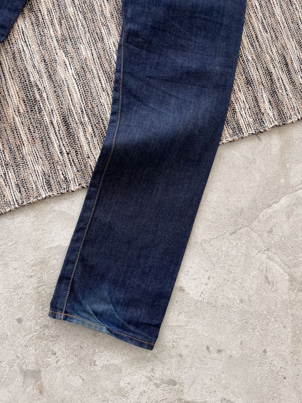 Edwin Vintage Edwin Japanese Faded Denim Jeans 33/32 Blue Y2K Size US 33 - 10 Thumbnail