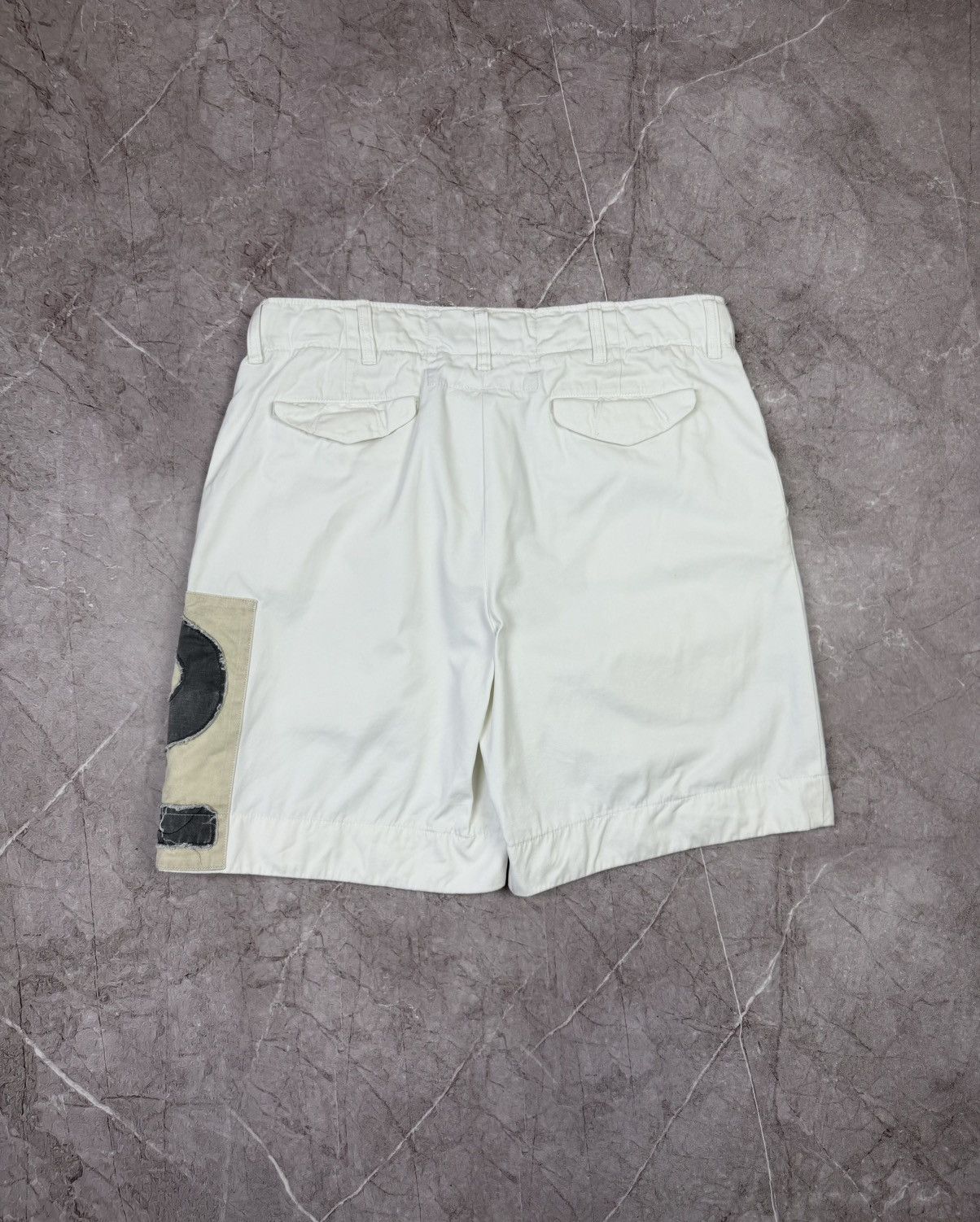 Polo Ralph Lauren VTG Style Polo Ralph Lauren Boxing Club Shorts White Size US 34 / EU 50 - 4 Thumbnail