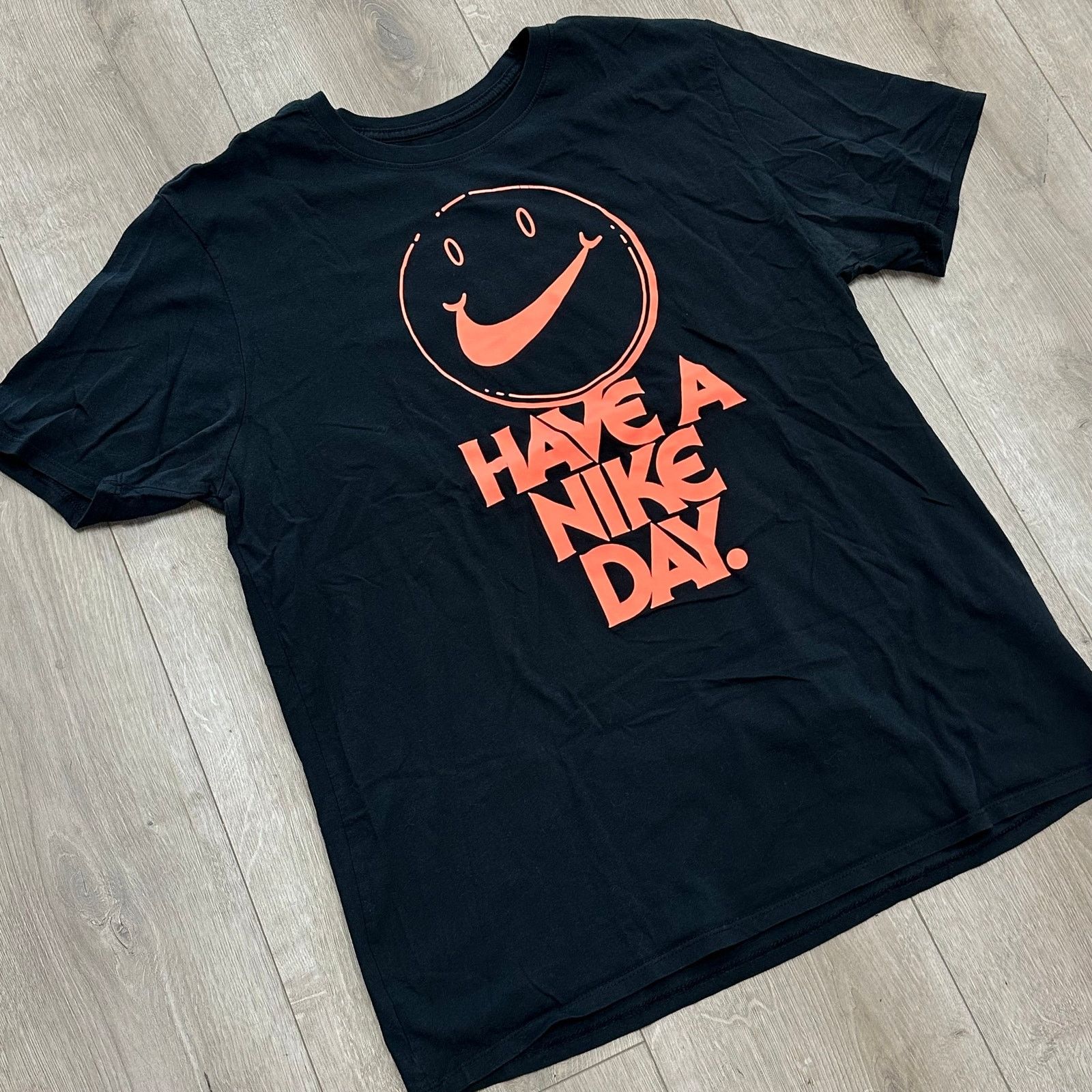 Nike Nike Sportswear "Have A Nike Day" Tee T Shirt Black Size XL Size US XL / EU 56 / 4 - 4 Thumbnail