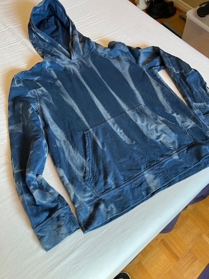 John Varvatos John Varvatos Blue Tie Dye Hoody Size US M / EU 48-50 / 2 - 2 Thumbnail