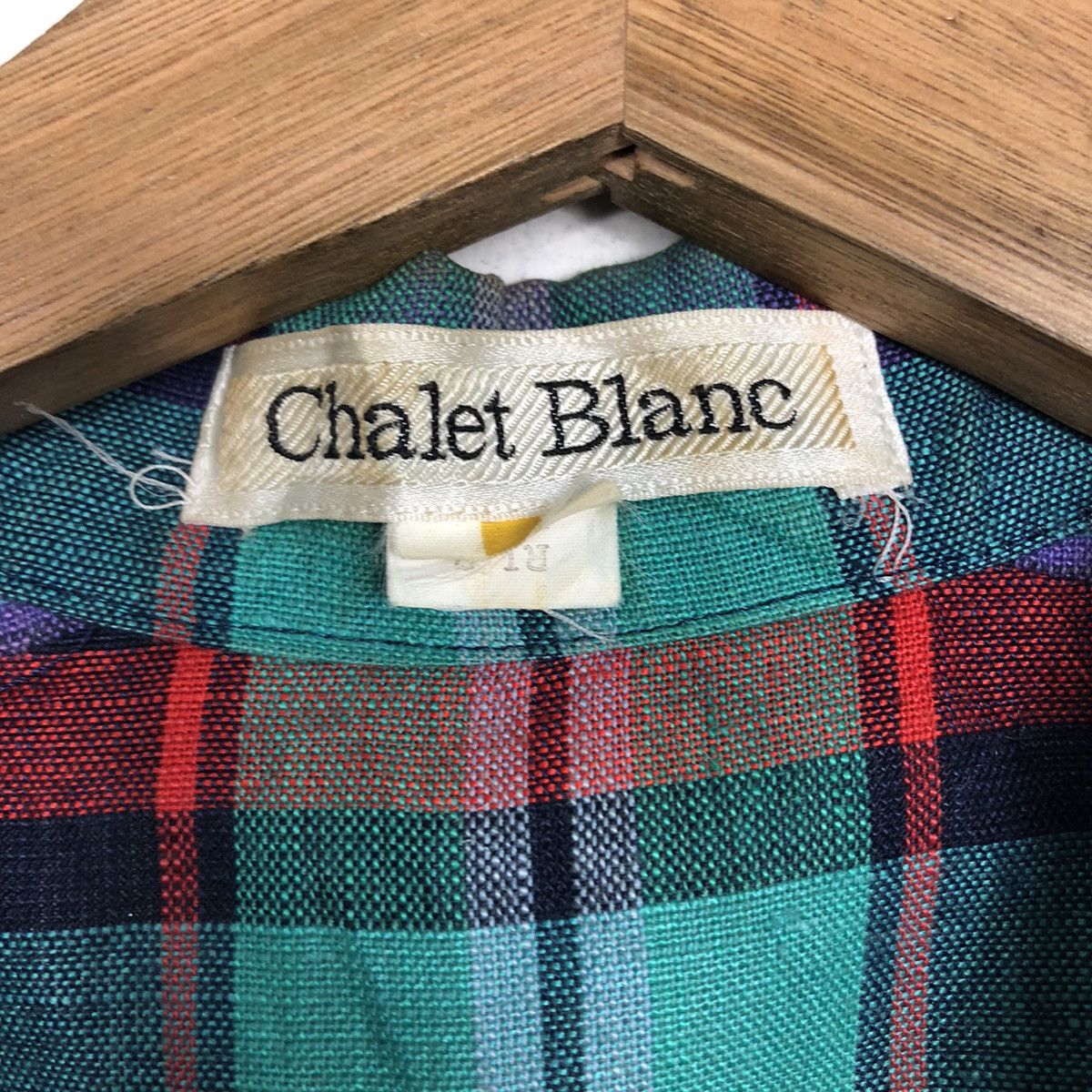 Japanese Brand 📌Vintage Bomber Jacket Chalet Blanc Tartan Issey Miyake Size US S / EU 44-46 / 1 - 18 Thumbnail