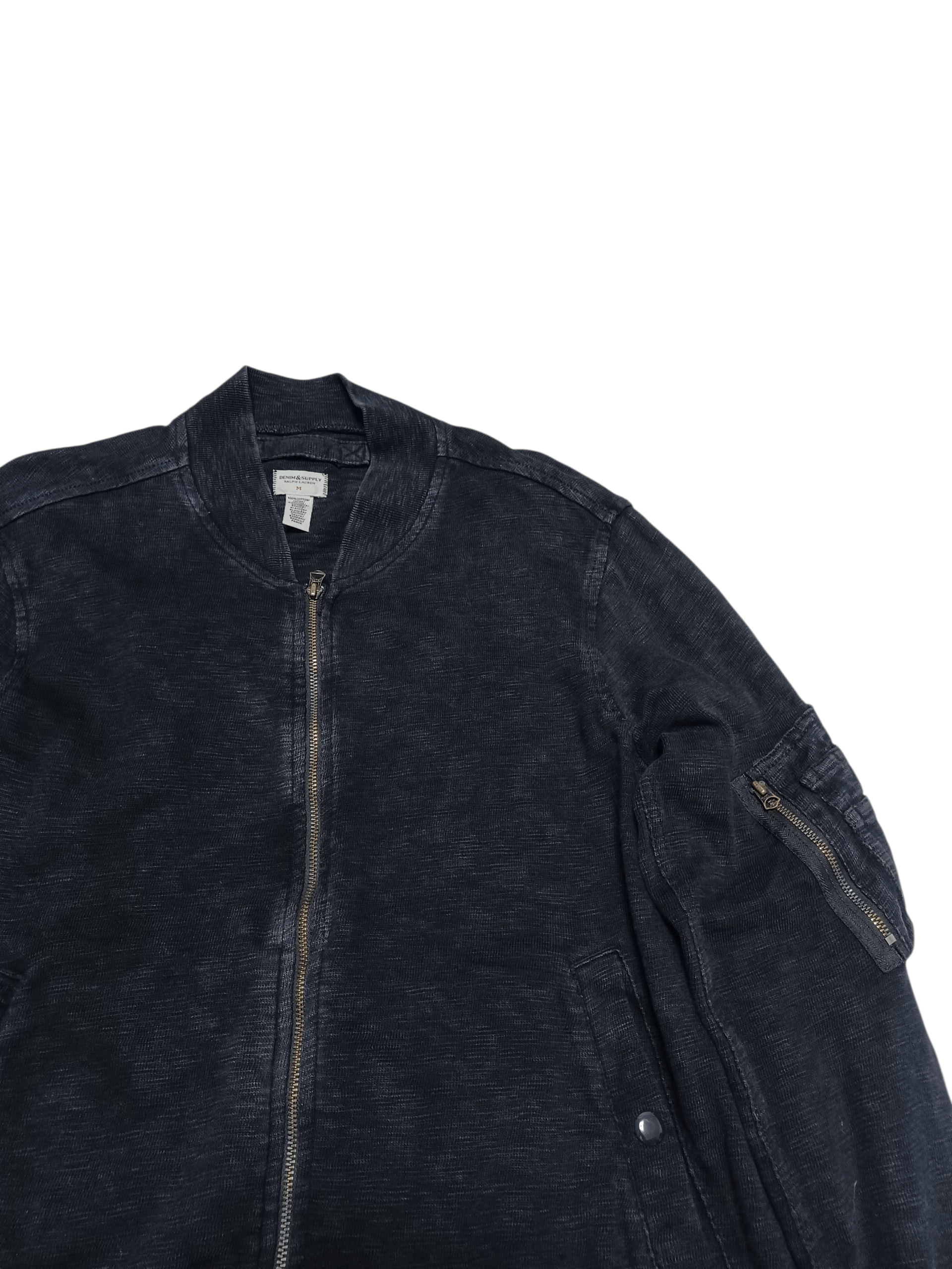 Denim & Supply Ralph Lauren DENIM&SUPPLY RALPH LAUREN LUXURY COTTON BOMBER JACKET Size US M / EU 48-50 / 2 - 2 Thumbnail