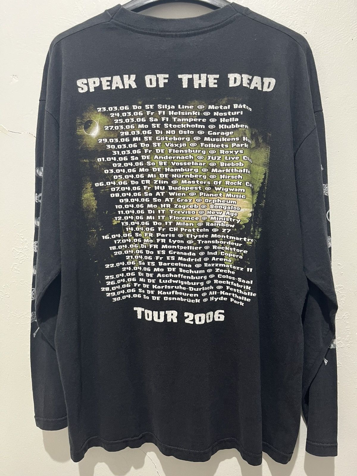 Band Tees Rage “Speak of the dead” Tour 2006 Size US L / EU 52-54 / 3 - 6 Thumbnail