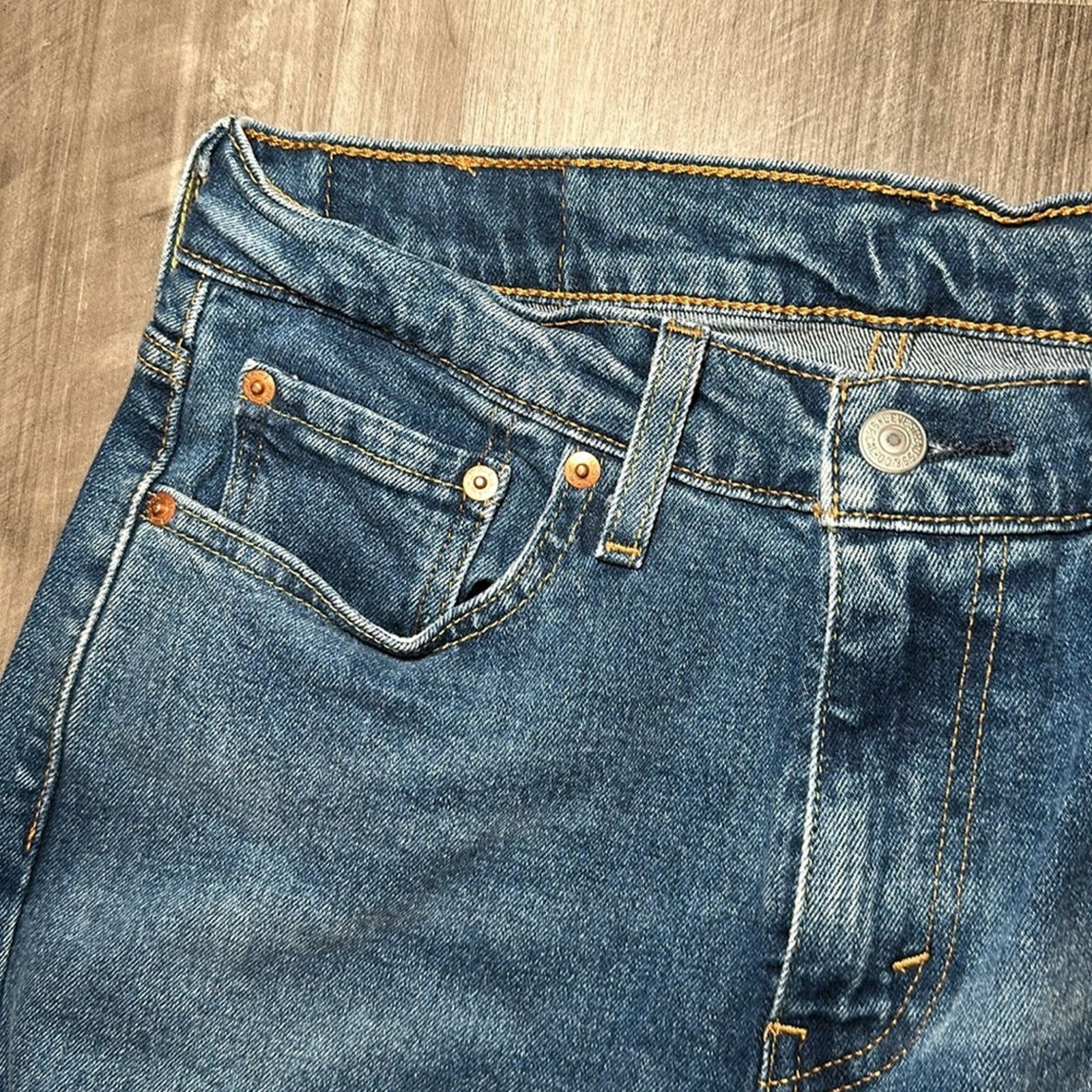 Levi's Levi’s 512 Slim Tapered Jeans - 29x26 Size US 29 - 6 Thumbnail