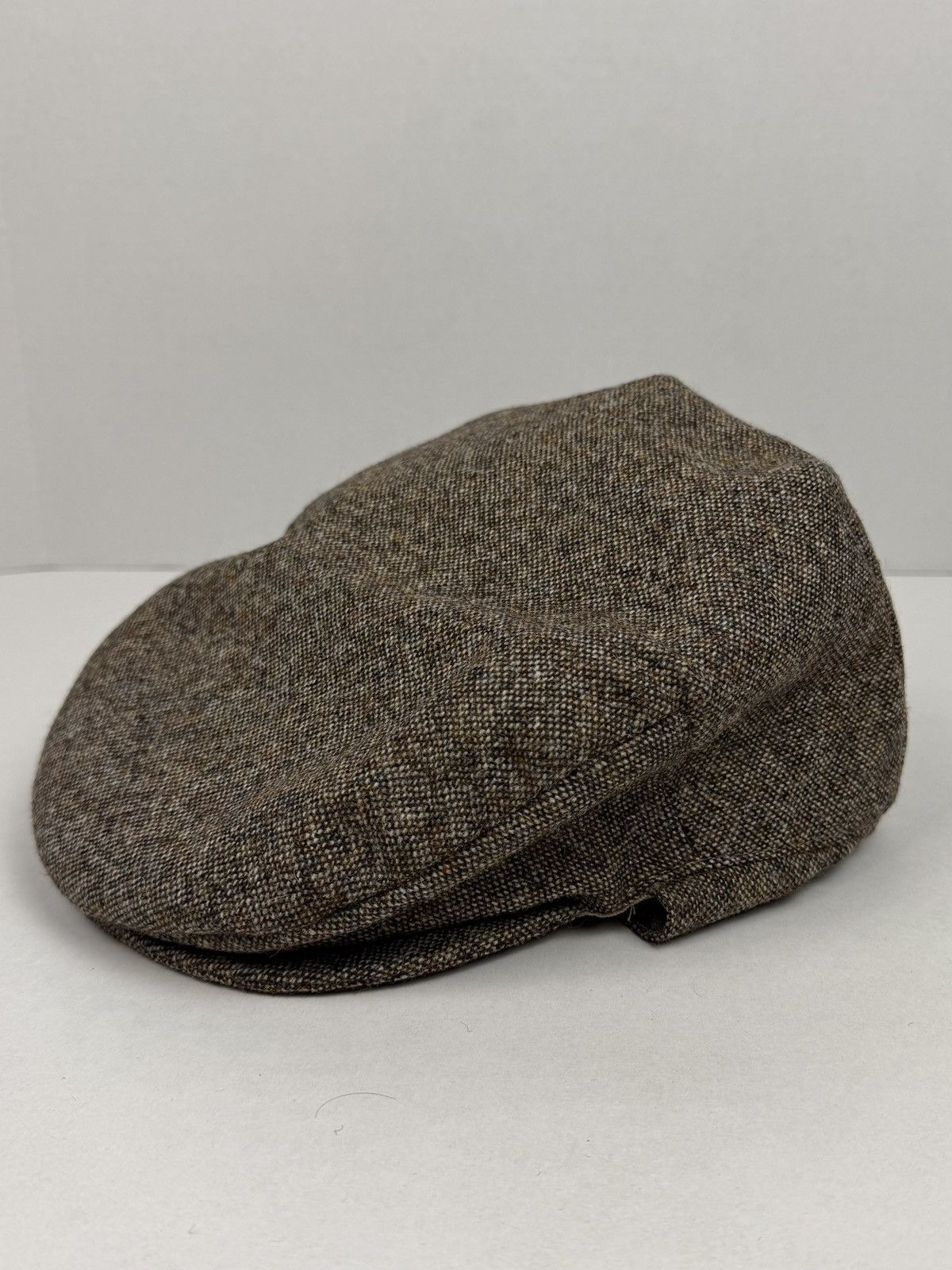 Other Hanna Hats Donegal Tweed Touring Flat Driving Cap Ear Flaps Size ONE SIZE - 4 Thumbnail