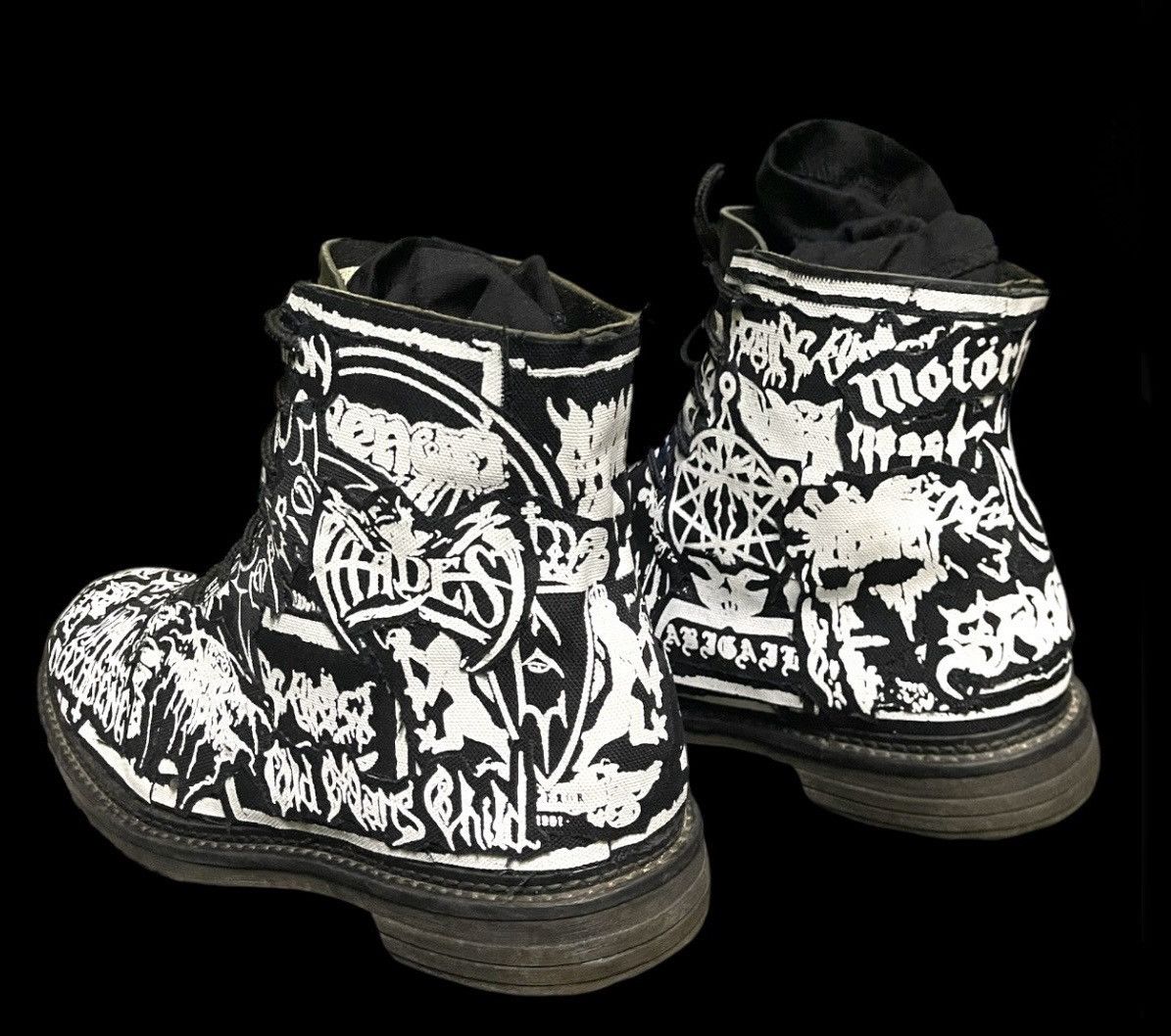 Designer × Other Custom Made Heavy Metal Boots Size US 8 / EU 41 - 7 Thumbnail