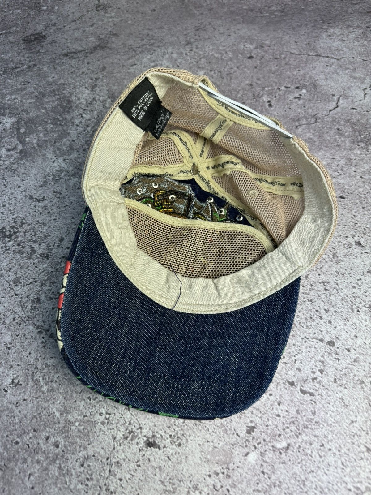 Christian Audigier × Ed Hardy × Vintage Ed Hardy by Christian Audigier Cap Hat Vintage Men’s Size ONE SIZE - 8 Thumbnail