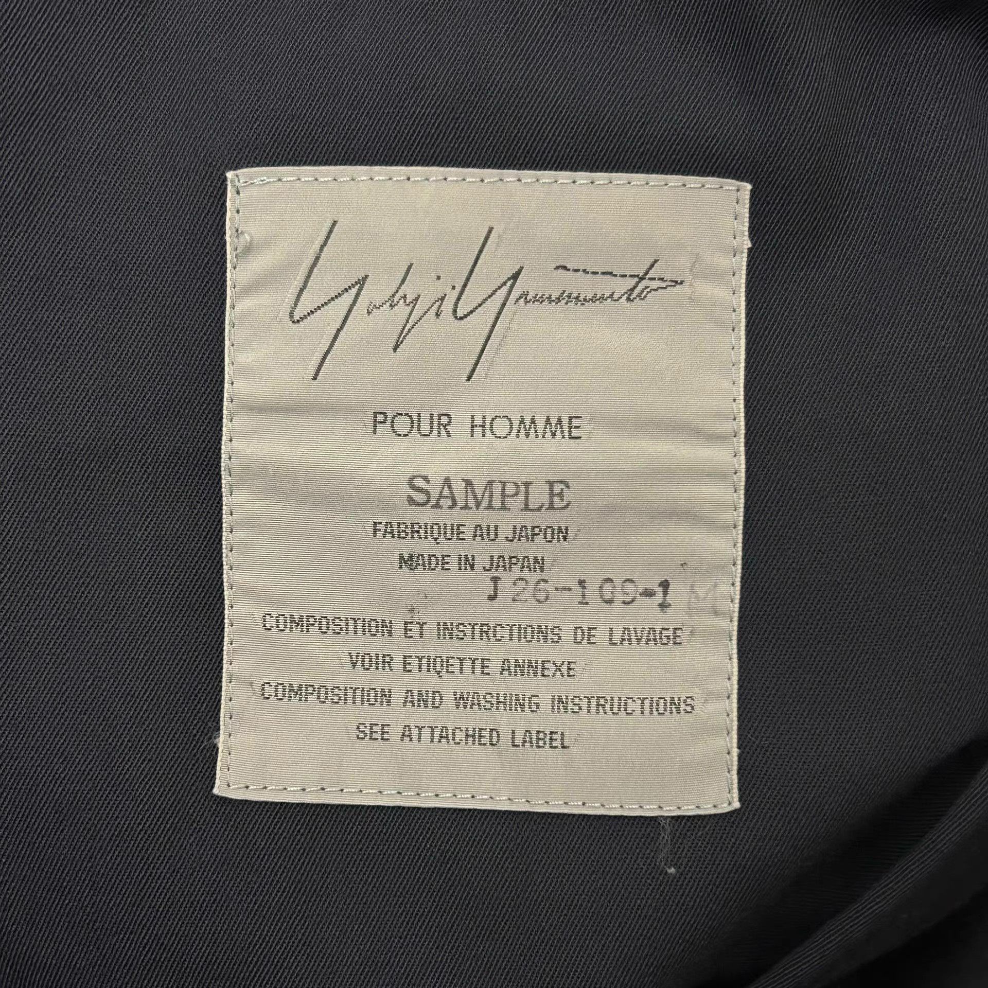 Yohji Yamamoto Yohji Yamamoto 92ss Curved Hem Tuxedo Blazer K4 Size US M / EU 48-50 / 2 - 4 Thumbnail