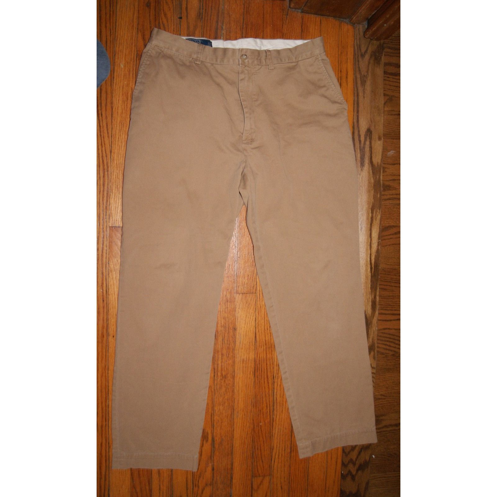 Polo Ralph Lauren VTG Polo Ralph Lauren Prospect Pants Mens 36x32 Tan Khaki Size US 36 / EU 52 - 1 Thumbnail
