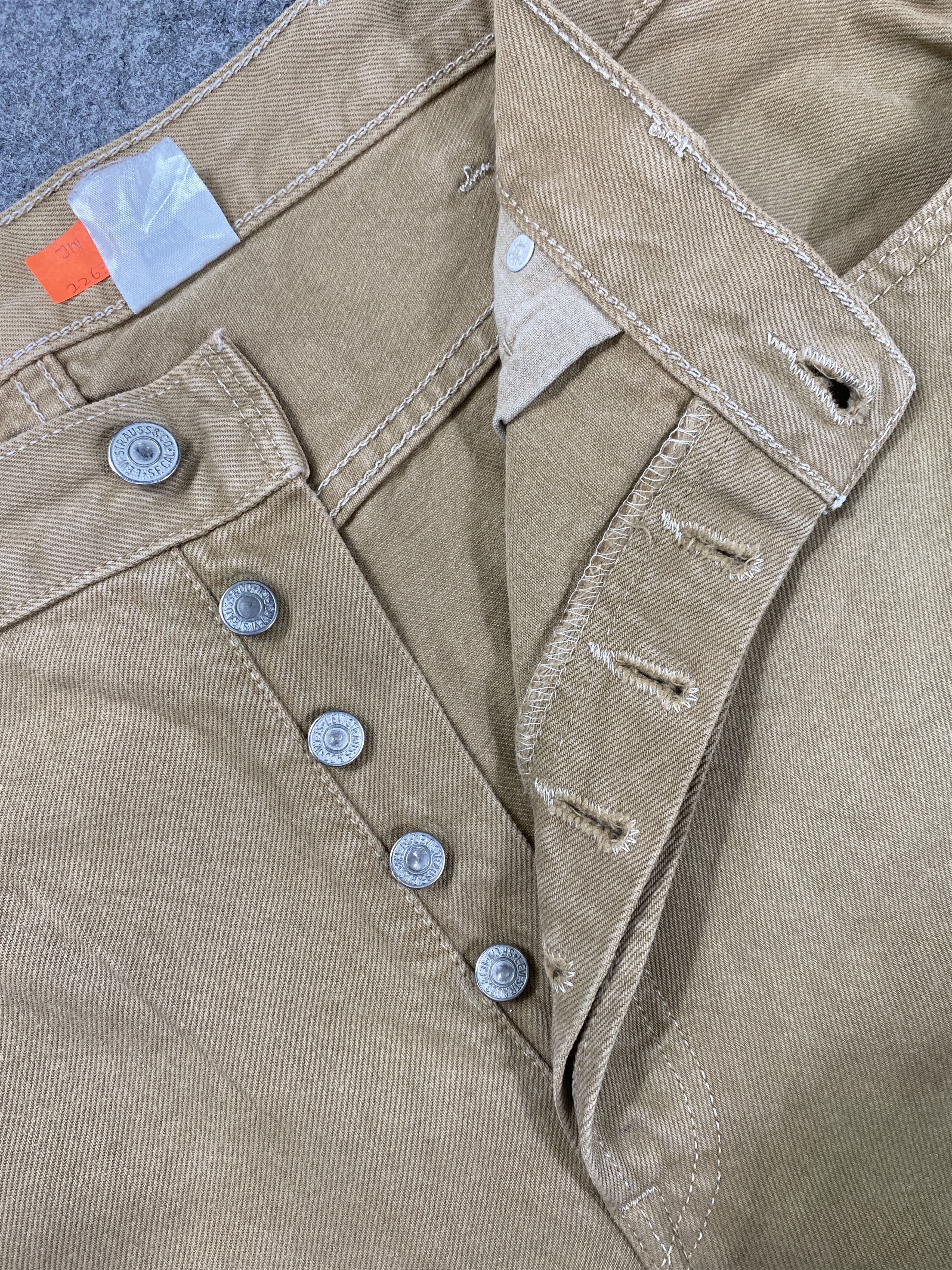 Levi's Brown Vintage Levi's 501 Jeans 38x33 Denim -JN2263 Size US 38 / EU 54 - 6 Thumbnail