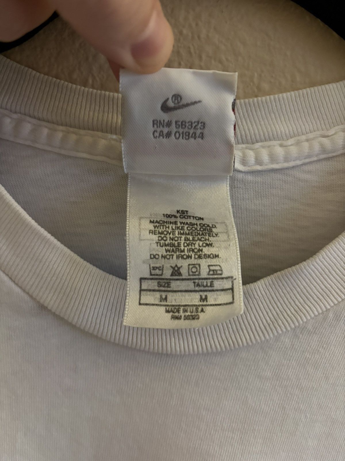 Vintage Vintage 90s Nike “Day Without Running Is A Bad Air Day” Tee Size US M / EU 48-50 / 2 - 5 Thumbnail