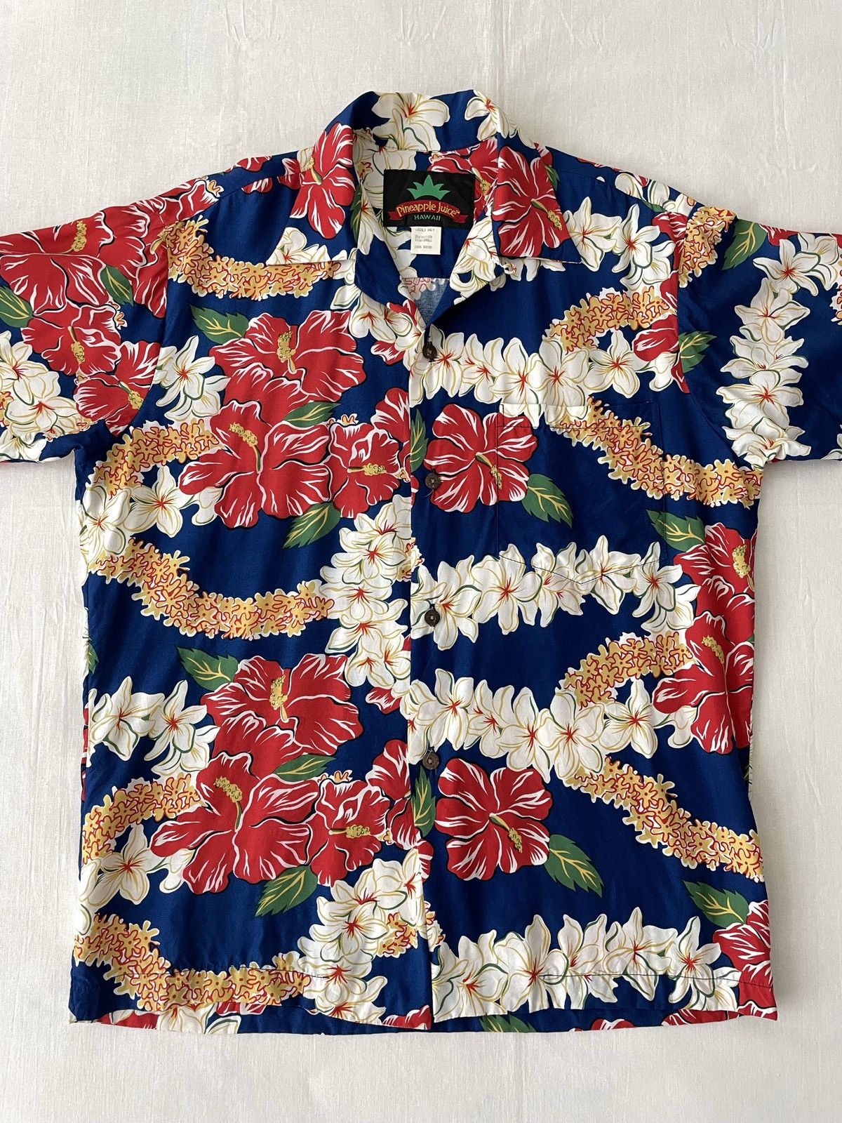 Pineapple Connection Pineapple Juice Rayon Hawaiian Shirts Made in Hawaii Size US S / EU 44-46 / 1 - 3 Thumbnail