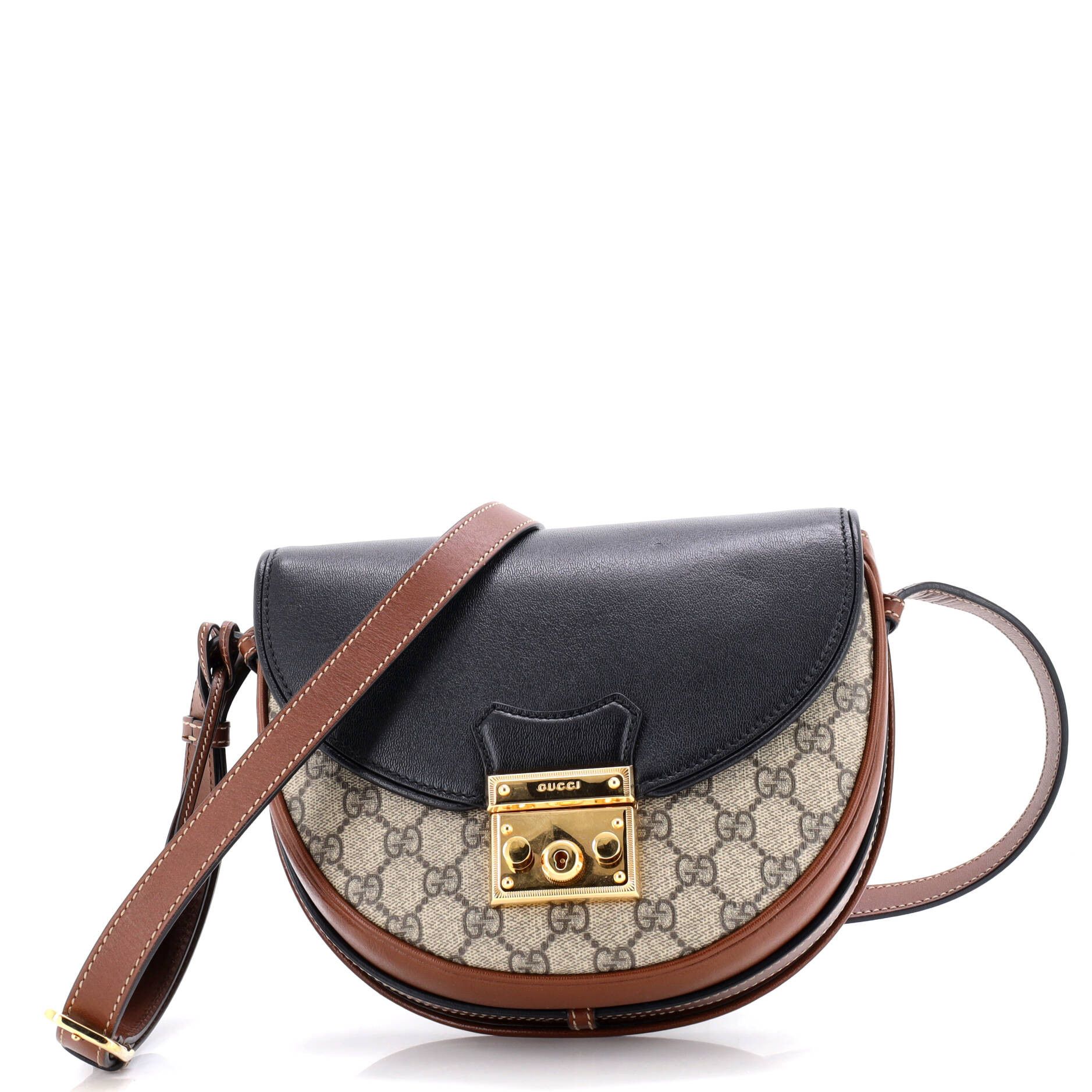 Gucci Padlock Saddle Shoulder Bag Size ONE SIZE - 1 Thumbnail